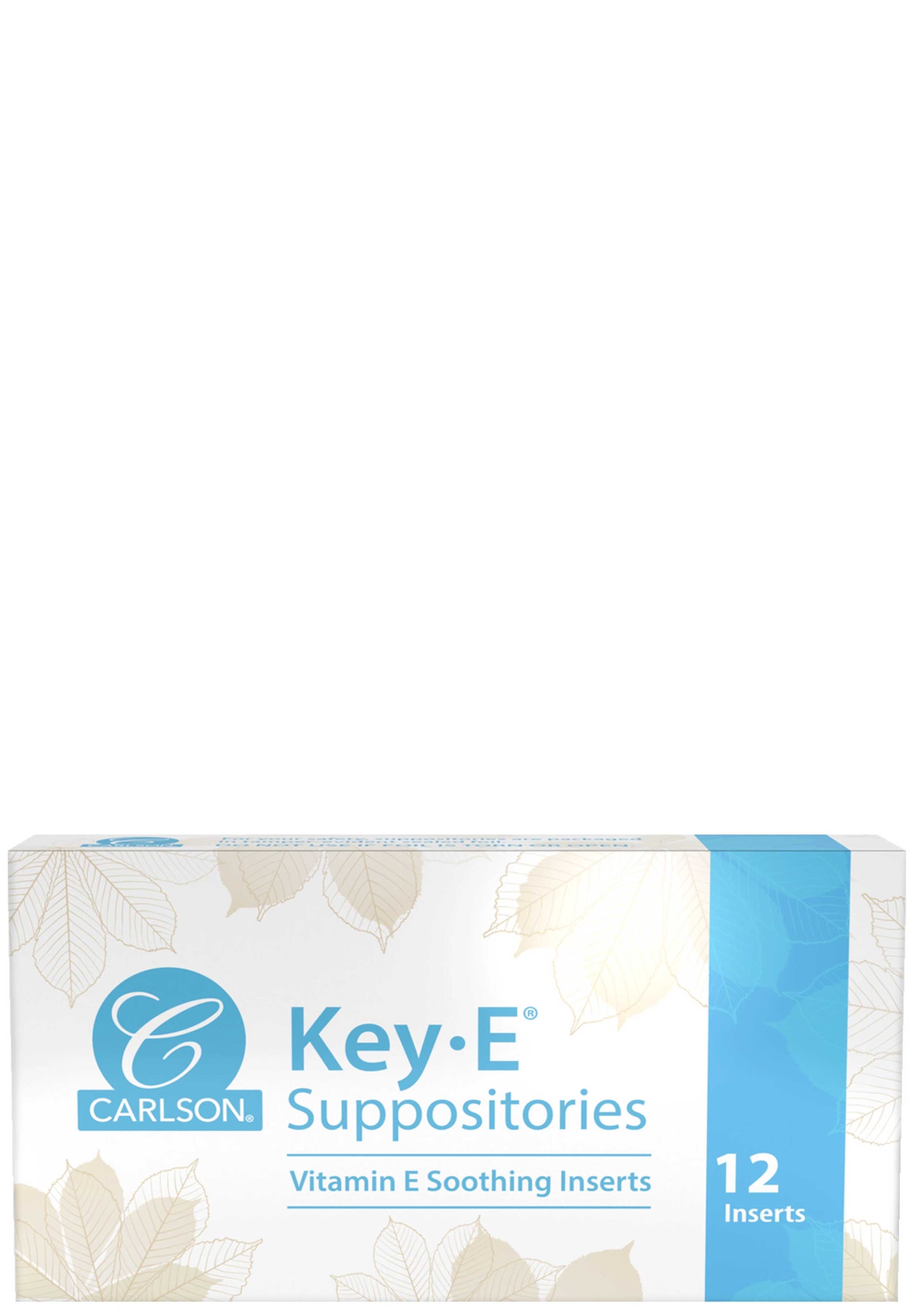 Carlson Labs Key-E Suppositories Carlson Labs Key-E Suppositories