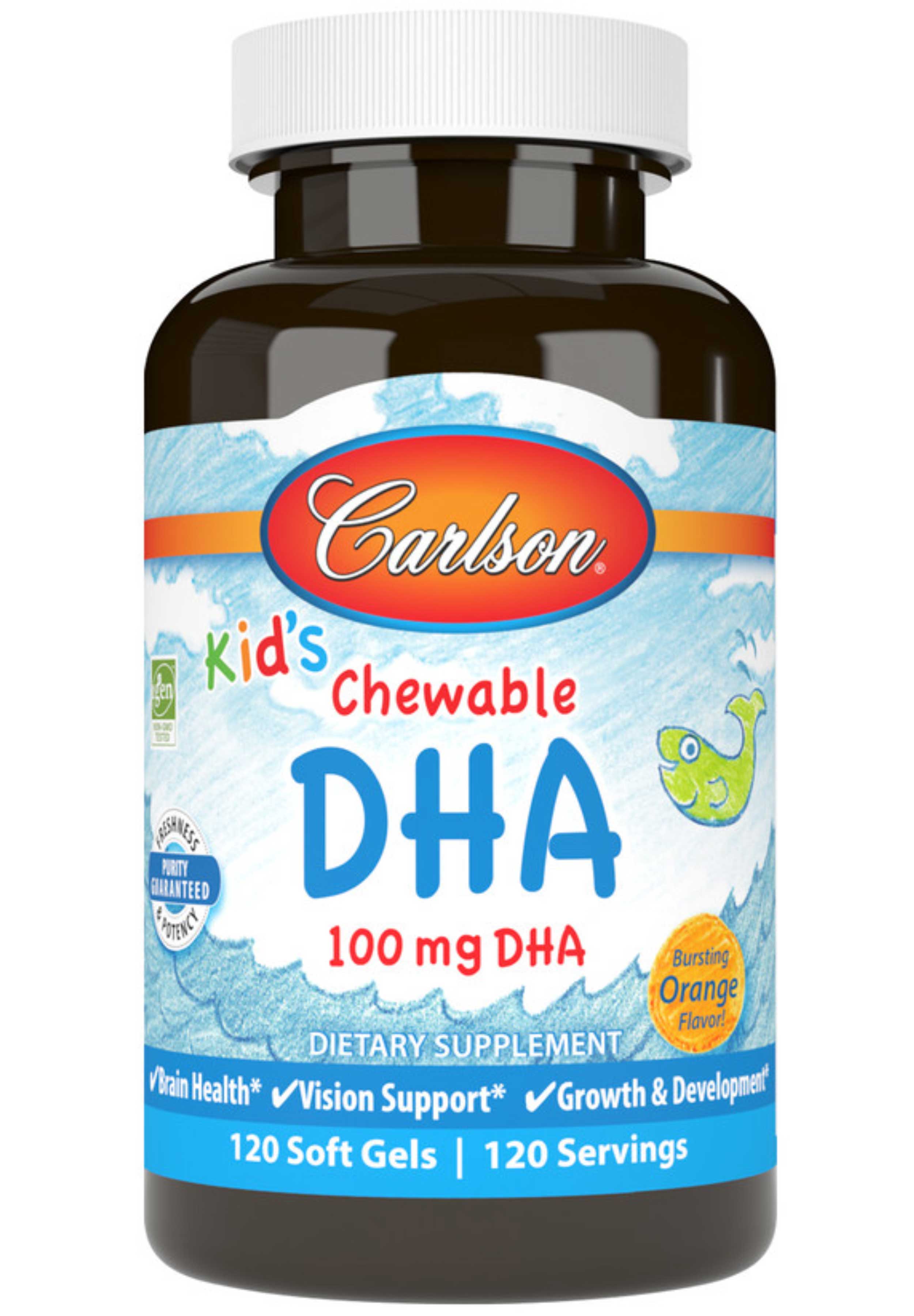 Carlson Labs Kid's Chewable DHA