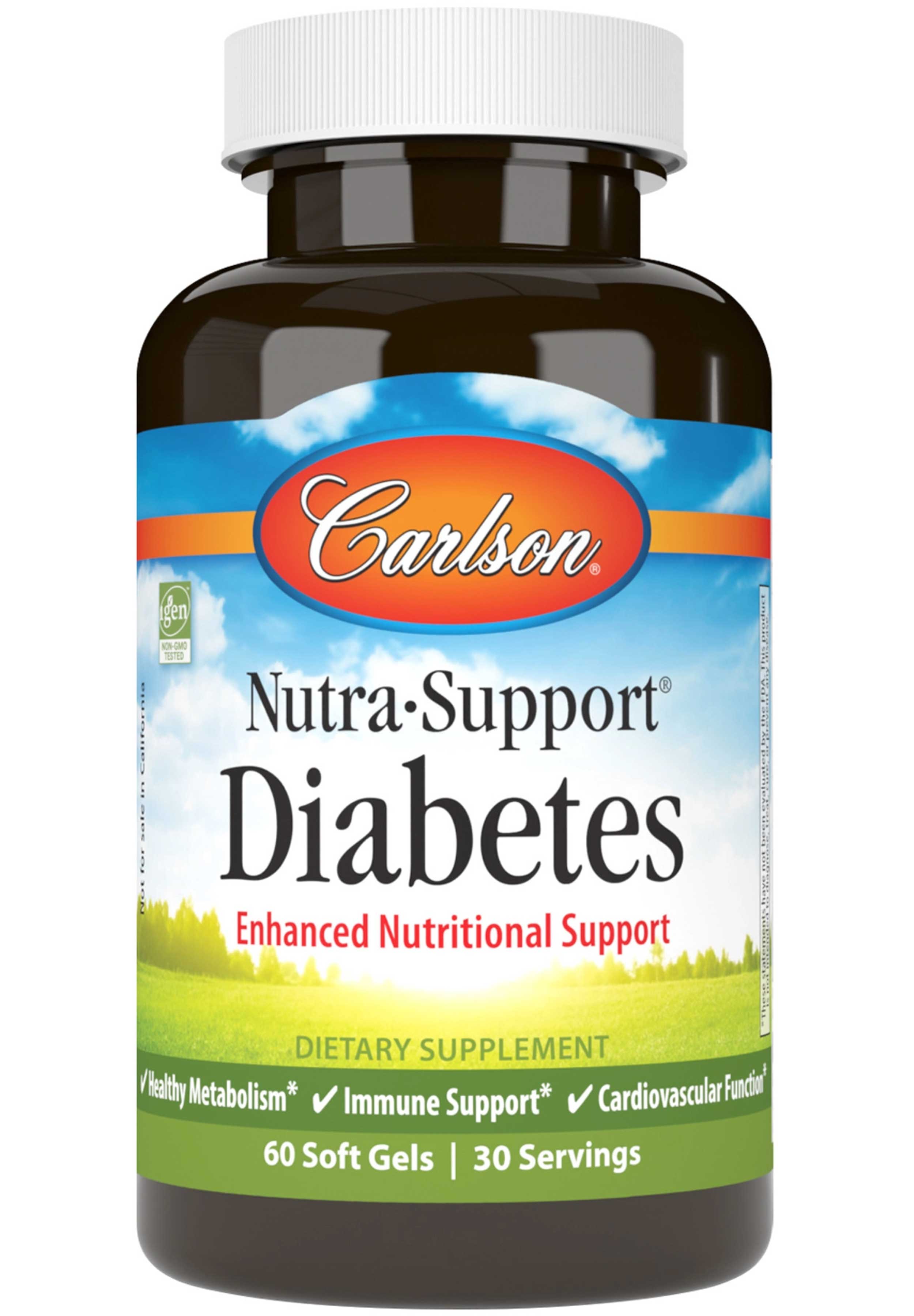 Carlson Labs Nutra Support Diabetes