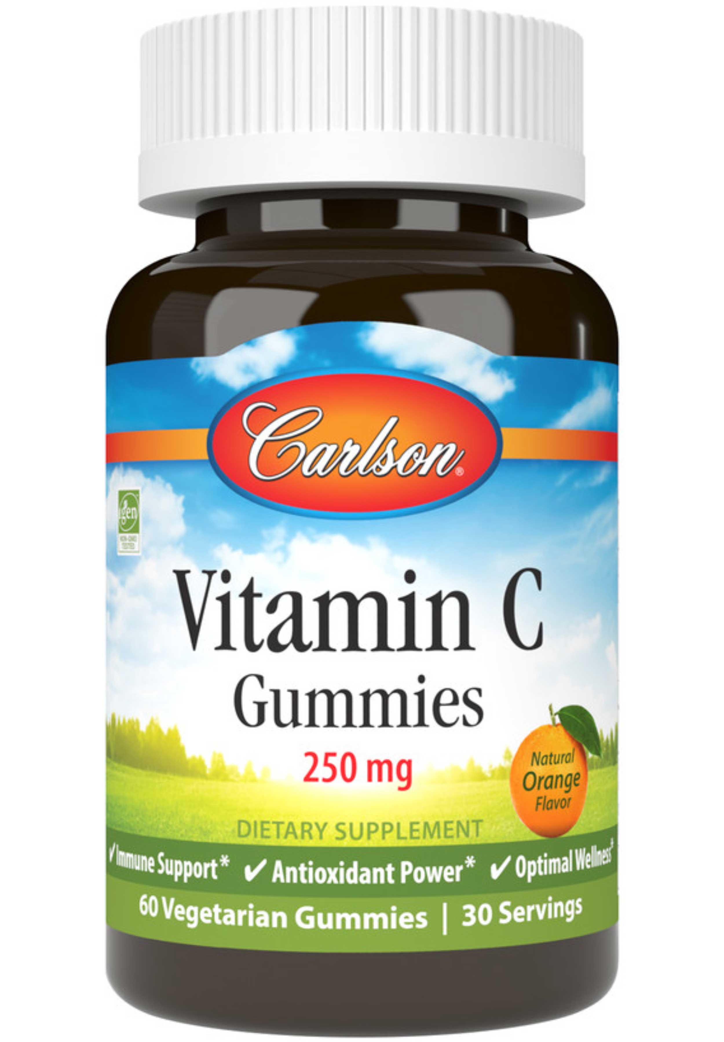 Carlson Labs Vitamin C Gummies 250 mg