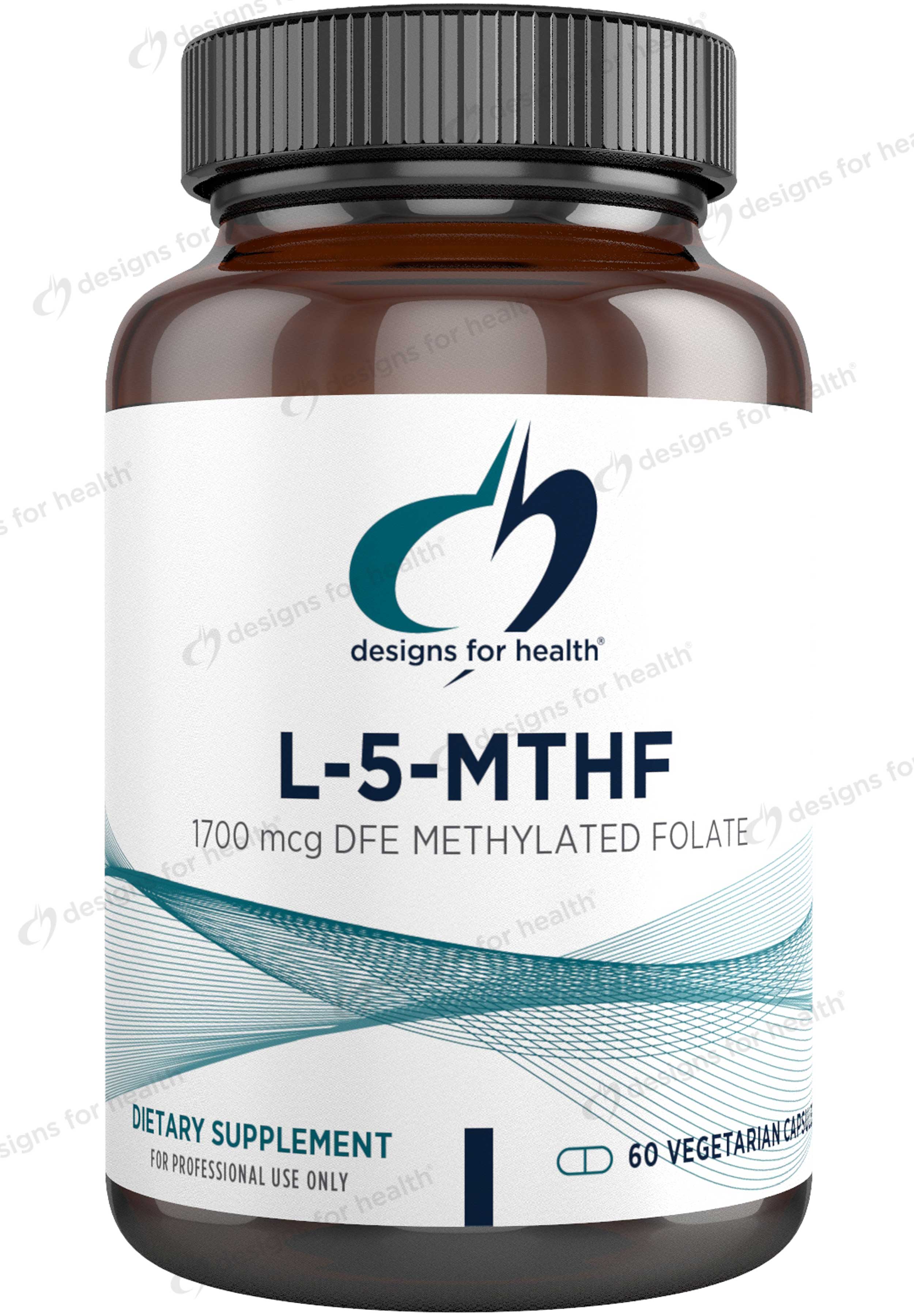 Designs for Health L-5-MTHF (1 mg) 1700 mcg DFE