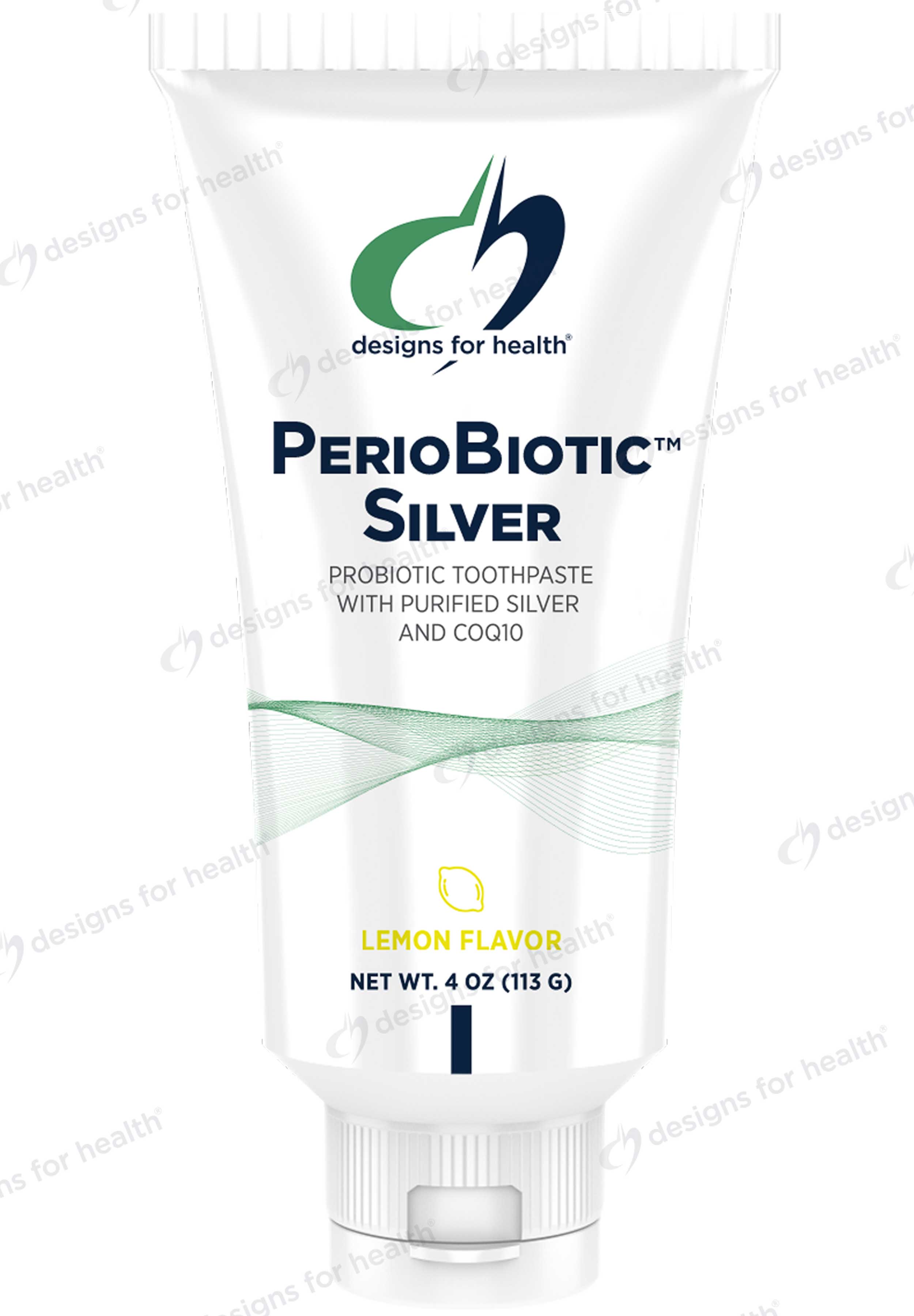 Designs for Health PerioBiotic Silver (Probiotic Toothpaste)