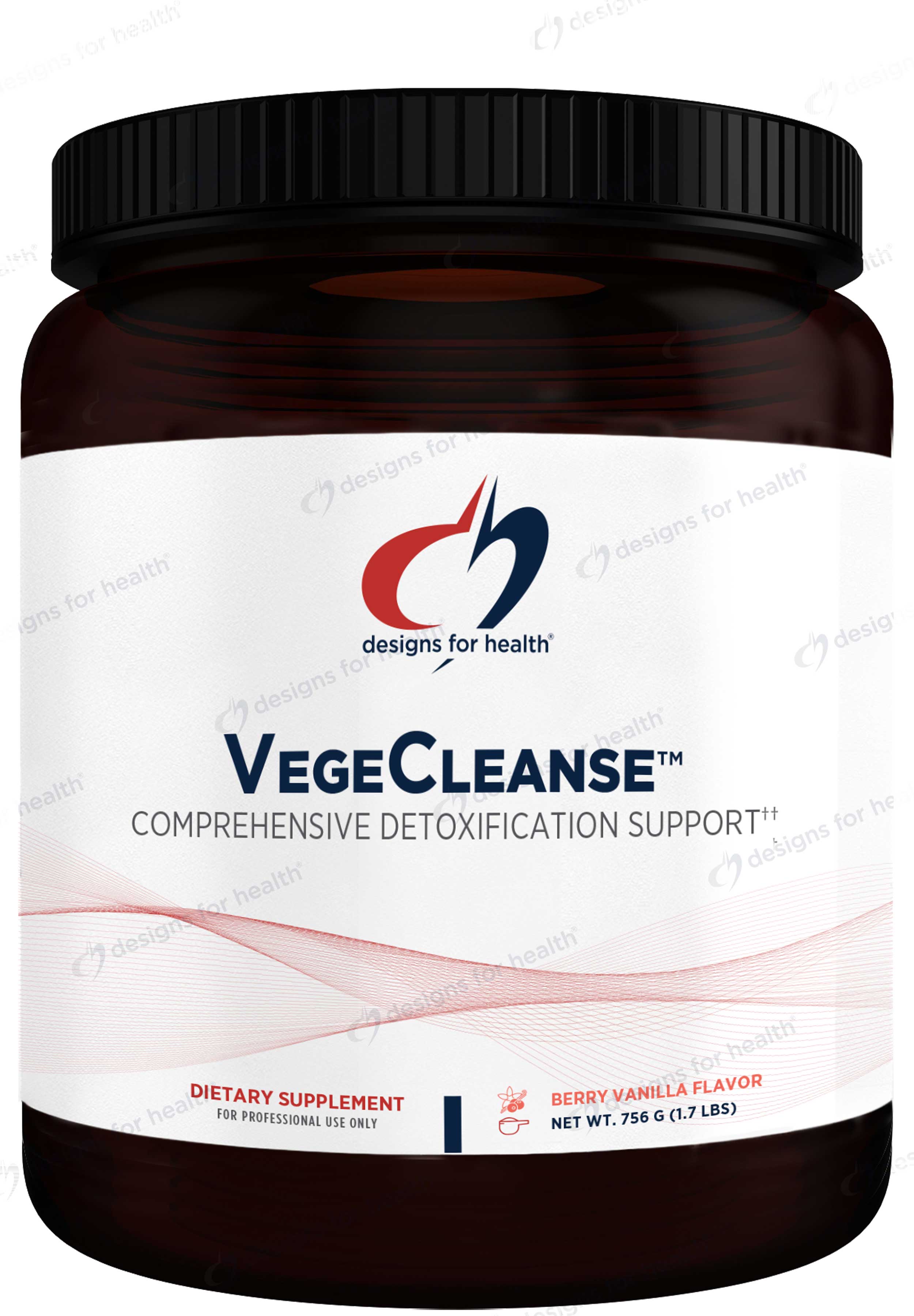Designs for Health VegeCleanse 756g - Berry Vanilla