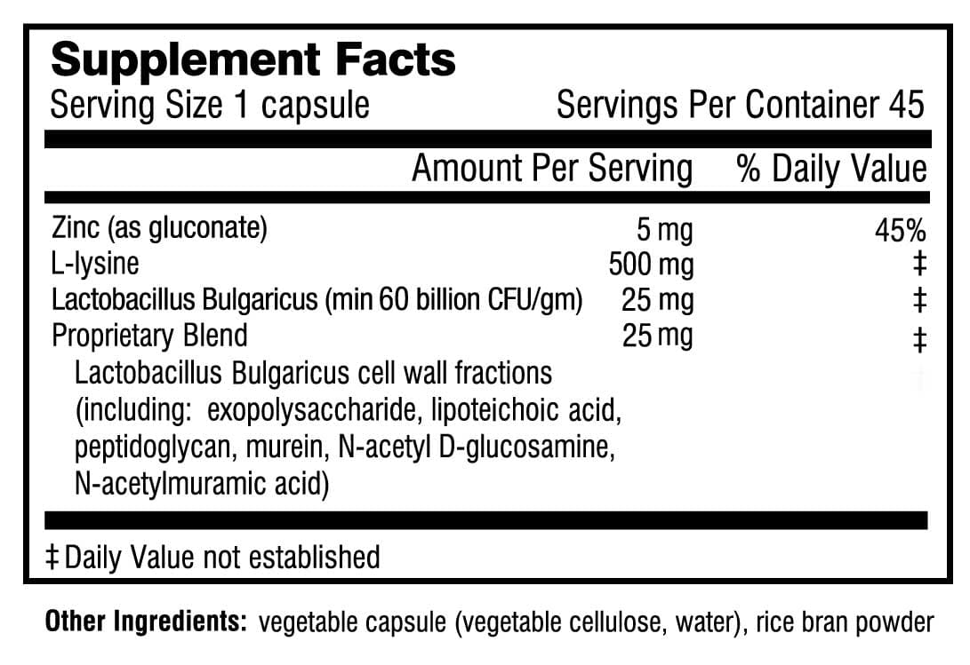 Doctor Wilson's Original Formulations Dr. Wilson’s BFF Ingredients