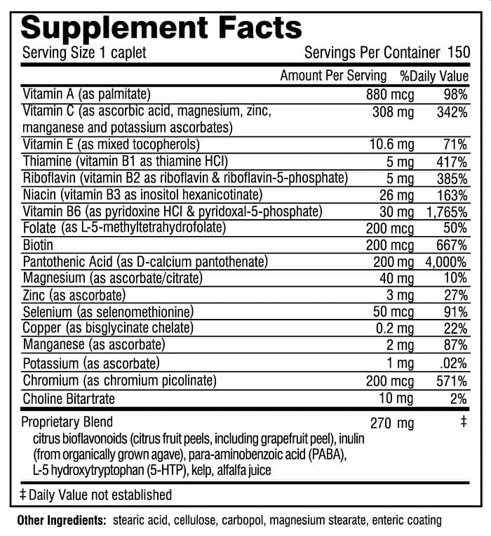 Doctor Wilson's Original Formulations Super Adrenal Stress Formula Ingredients
