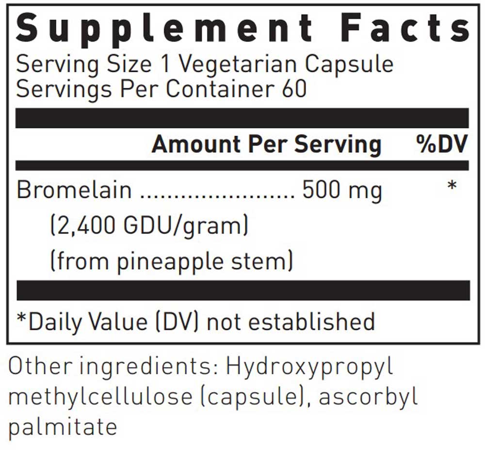 Douglas Laboratories Bromelain 500 mg
