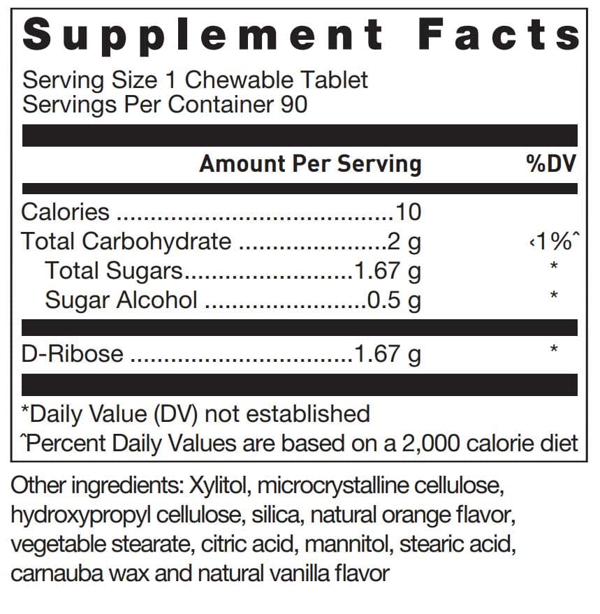 Douglas Laboratories Klean Endurance Ingredients