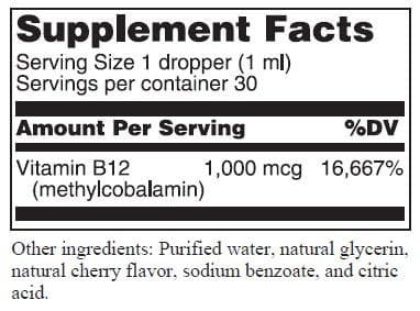 Douglas Laboratories Liquid B12 Methylcobalamin