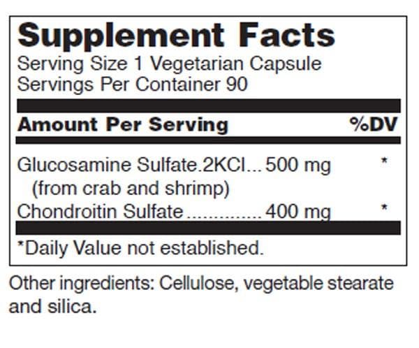 Douglas Laboratories Glucosamine Plus Extra Strength Ingredients