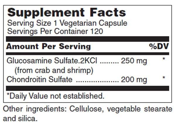 Douglas Laboratories Glucosamine Plus Ingredients
