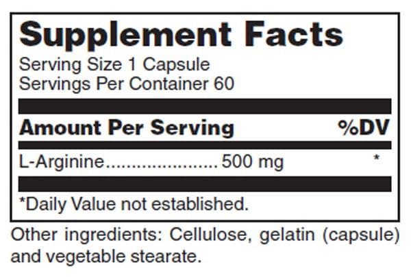 Douglas Laboratories L-Arginine 500 mg