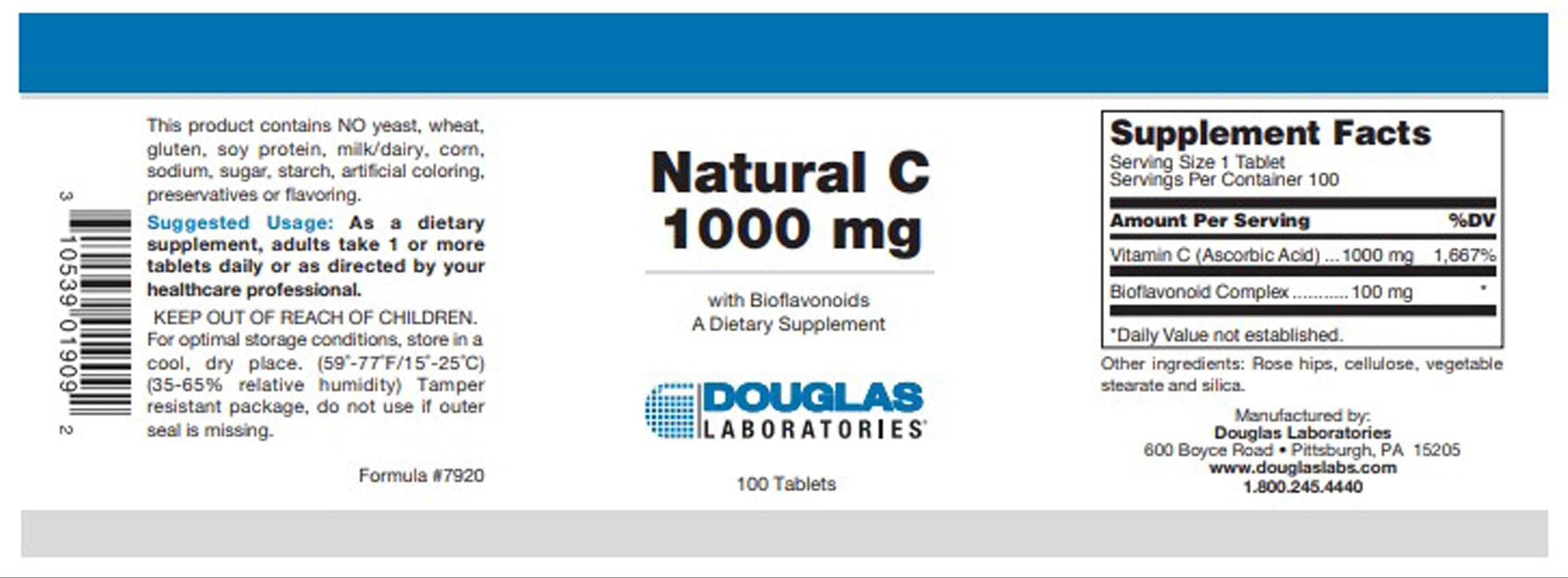 Douglas Laboratories Natural C