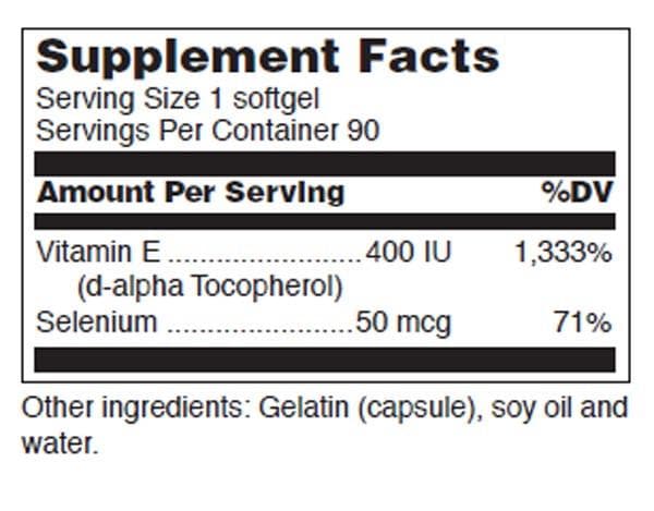 Douglas Laboratories Selenium + Vitamin E