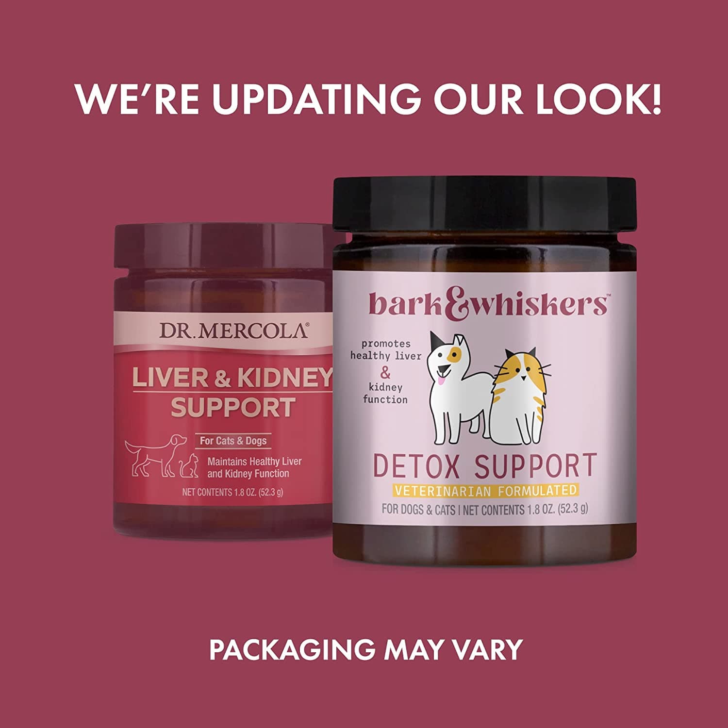 Dr. Mercola Bark and Whiskers Detox Support (Formerly Liver and Kidney Support for Pets)