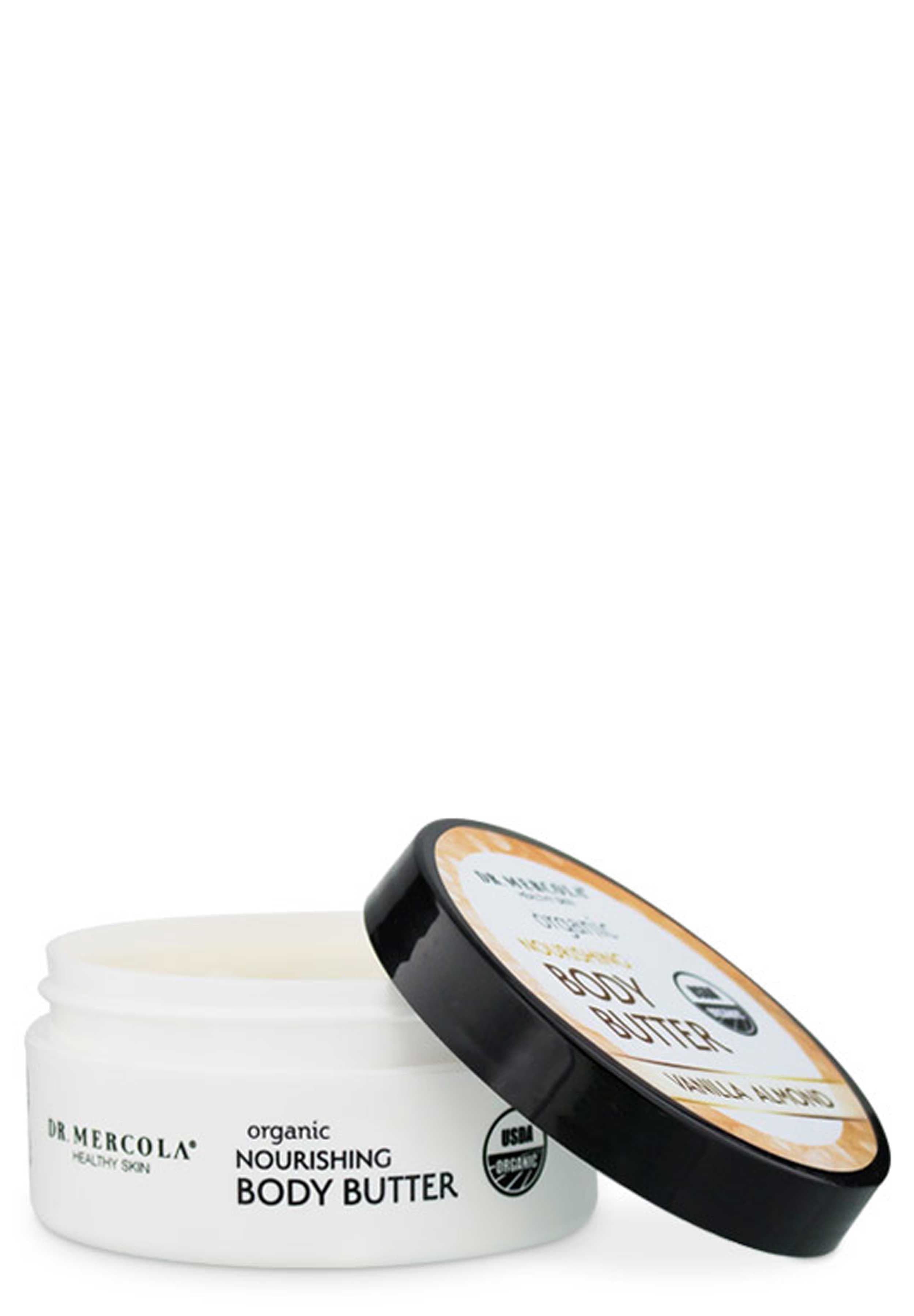 Dr. Mercola Organic Body Butter Vanilla Almond