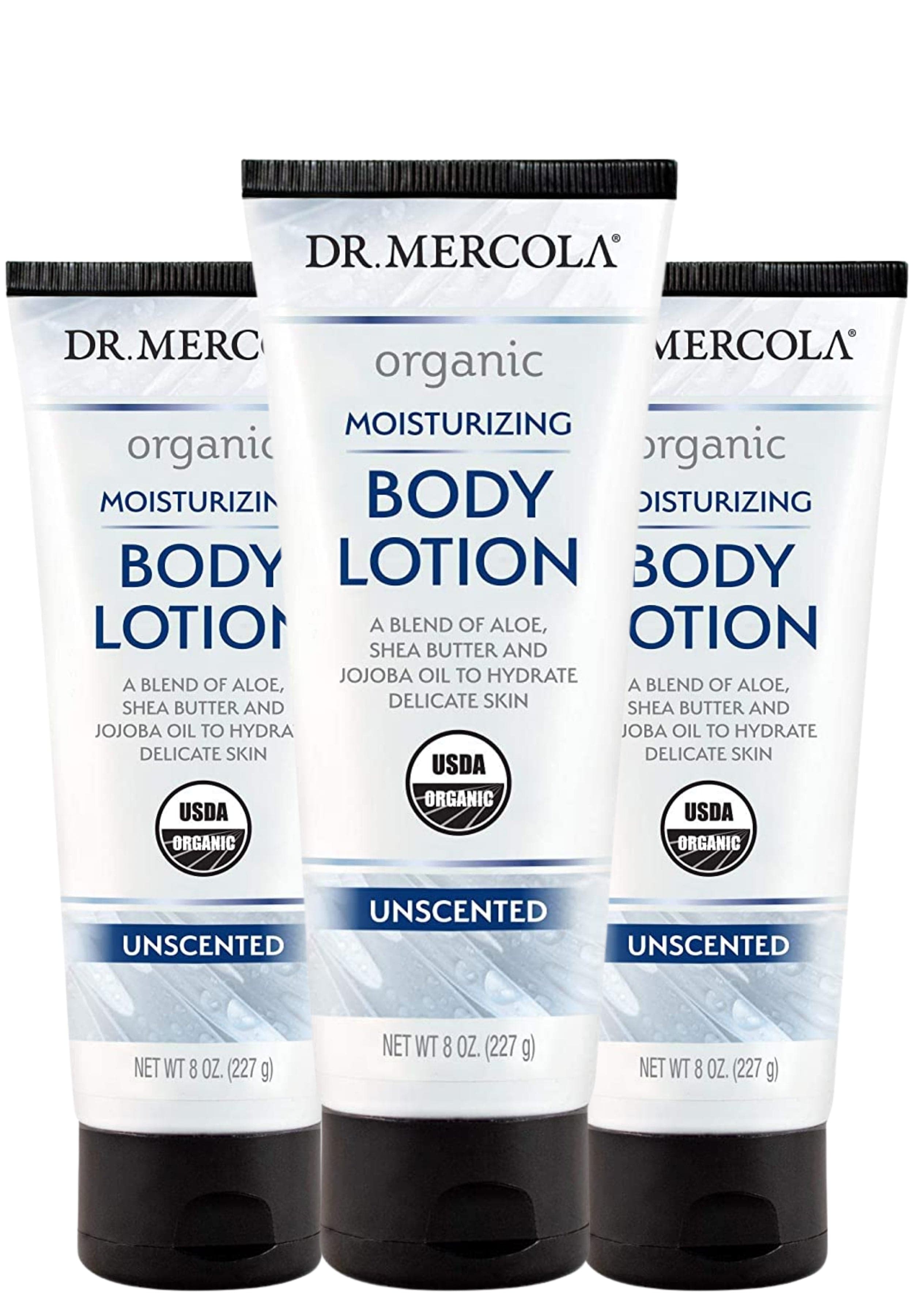 Dr. Mercola Organic Body Lotion Unscented