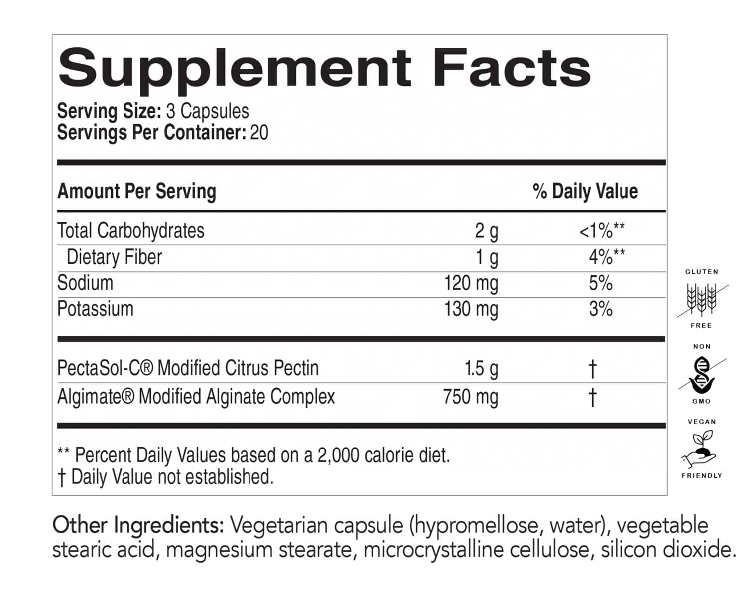 EcoNugenics PectaClear Ingredients