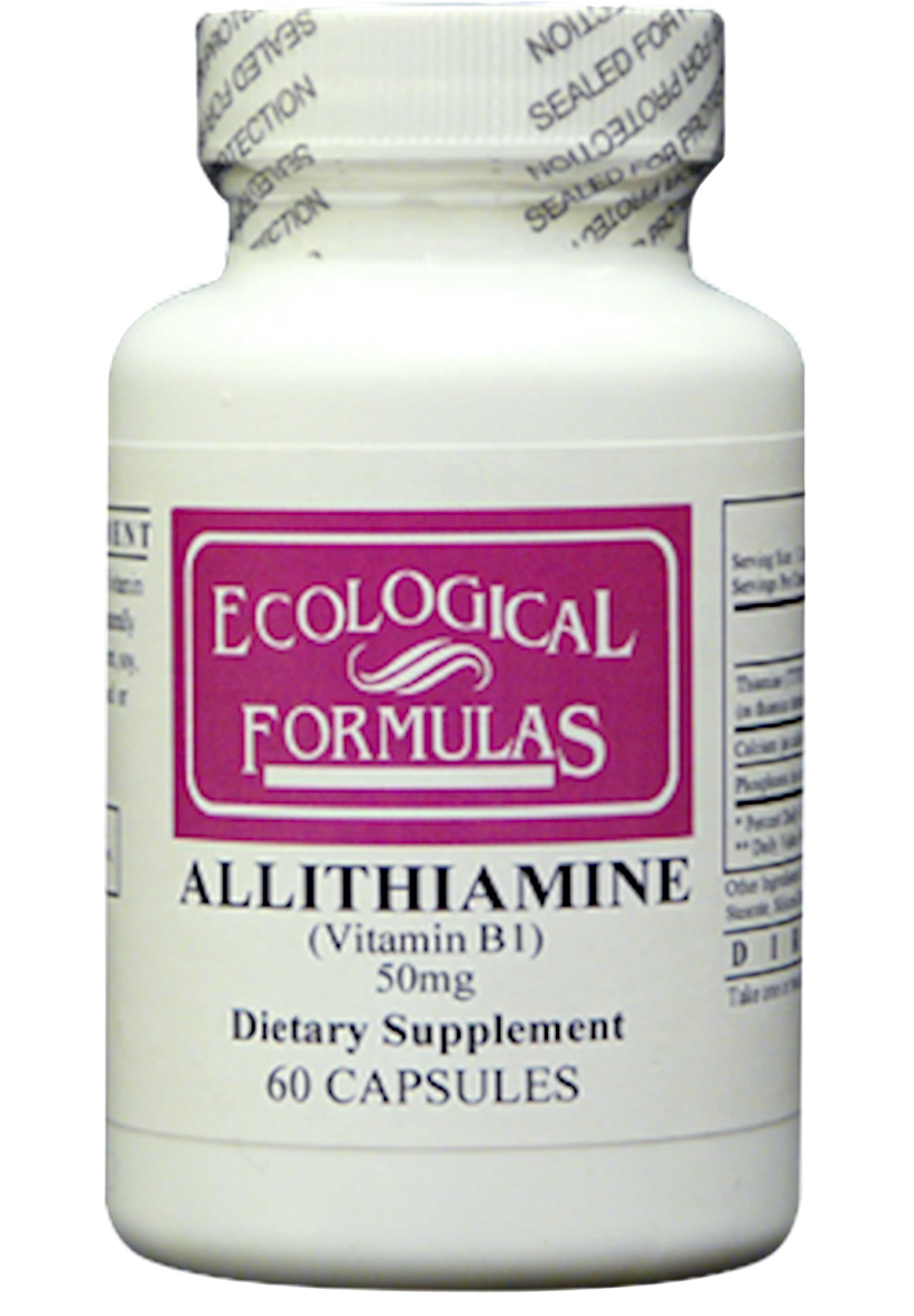 Ecological Formulas/Cardiovascular Research Allithiamine