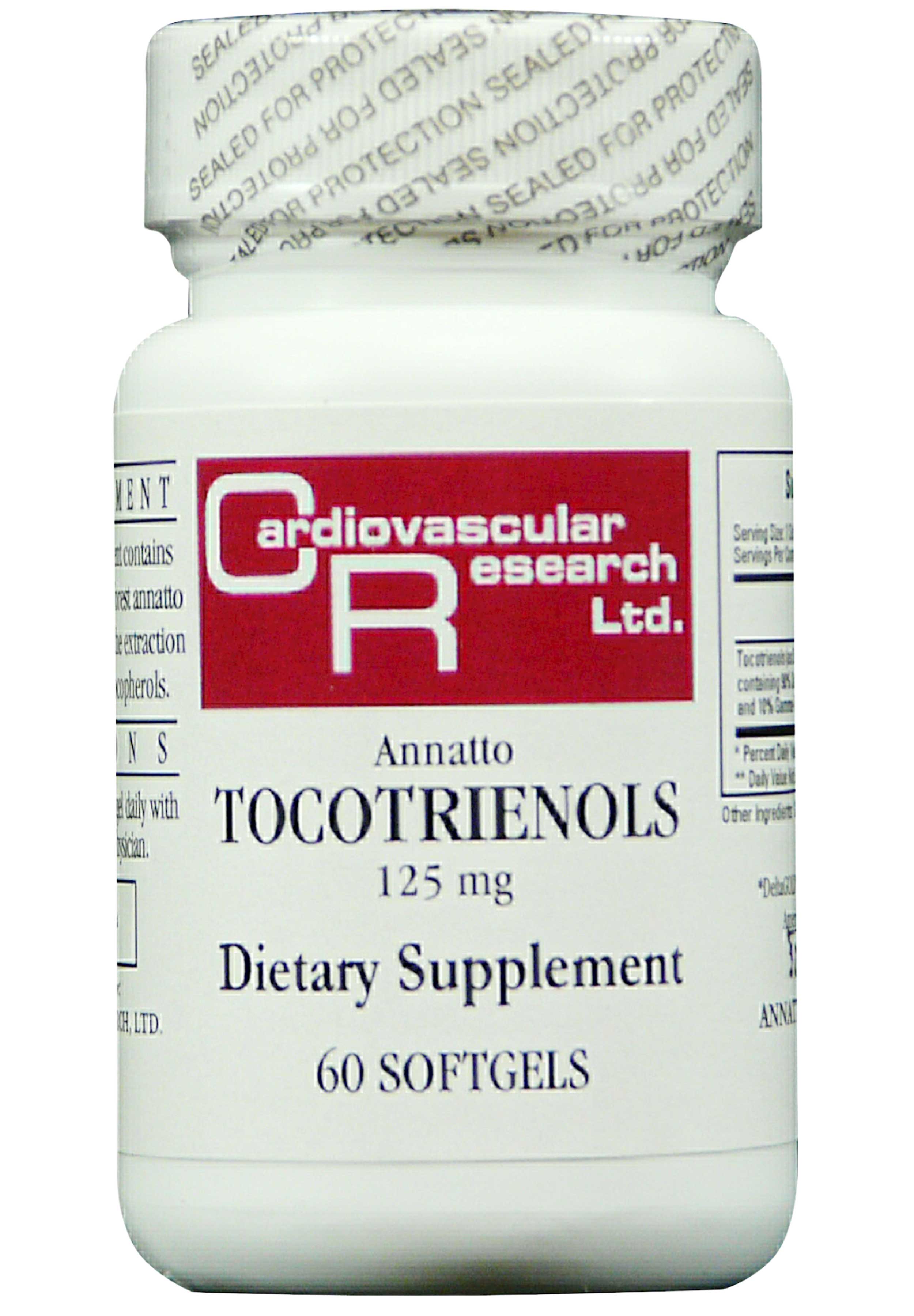 Ecological Formulas/Cardiovascular Research Annatto Tocotrienols 125 mg