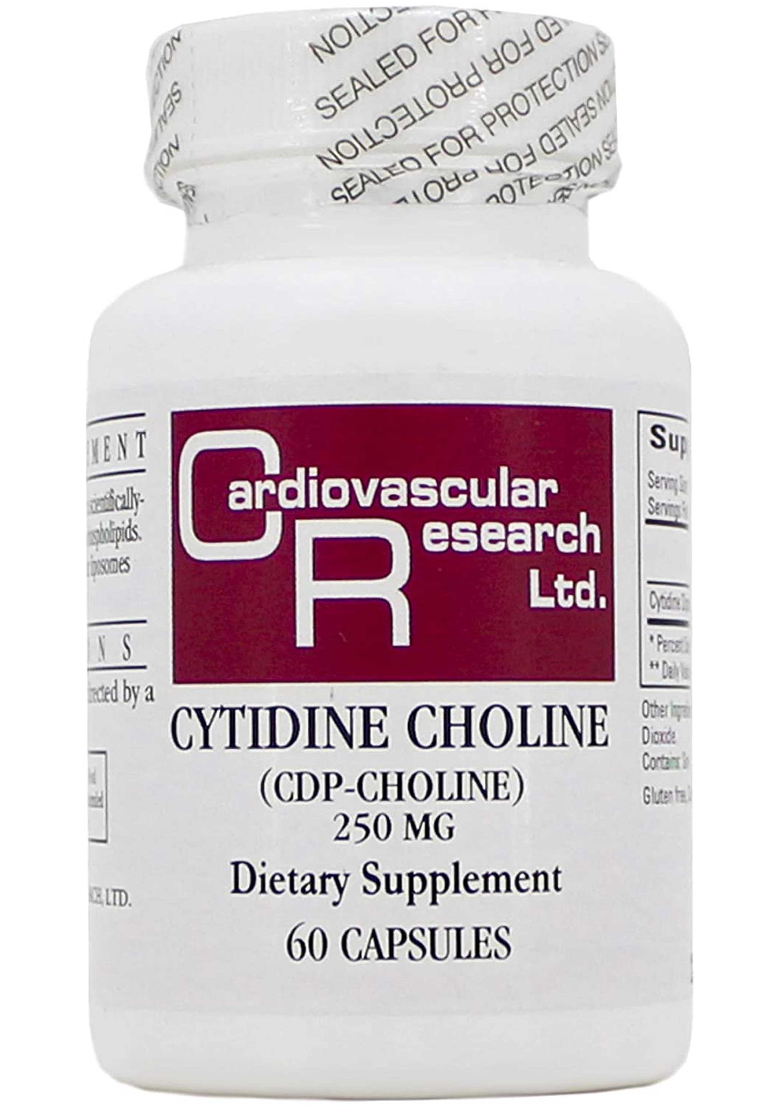 Ecological Formulas/Cardiovascular Research Cytidine Choline (CDP Choline) 250 mg