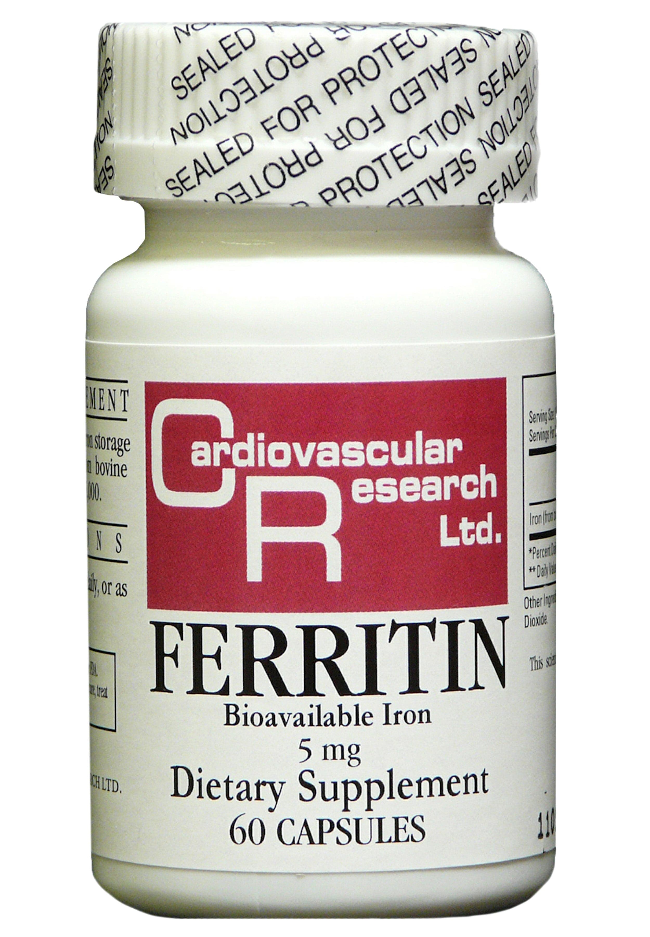 Ecological Formulas/Cardiovascular Research Ferritin 5 mg