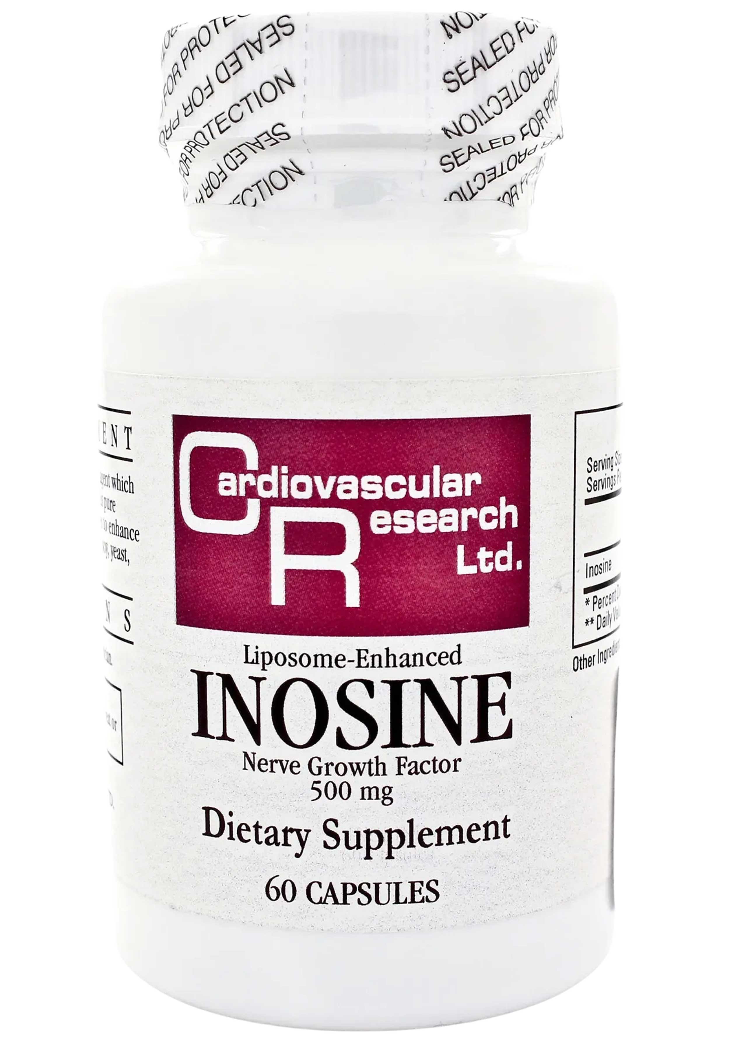 Ecological Formulas/Cardiovascular Research Inosine(Liposome enhanced) 500mg