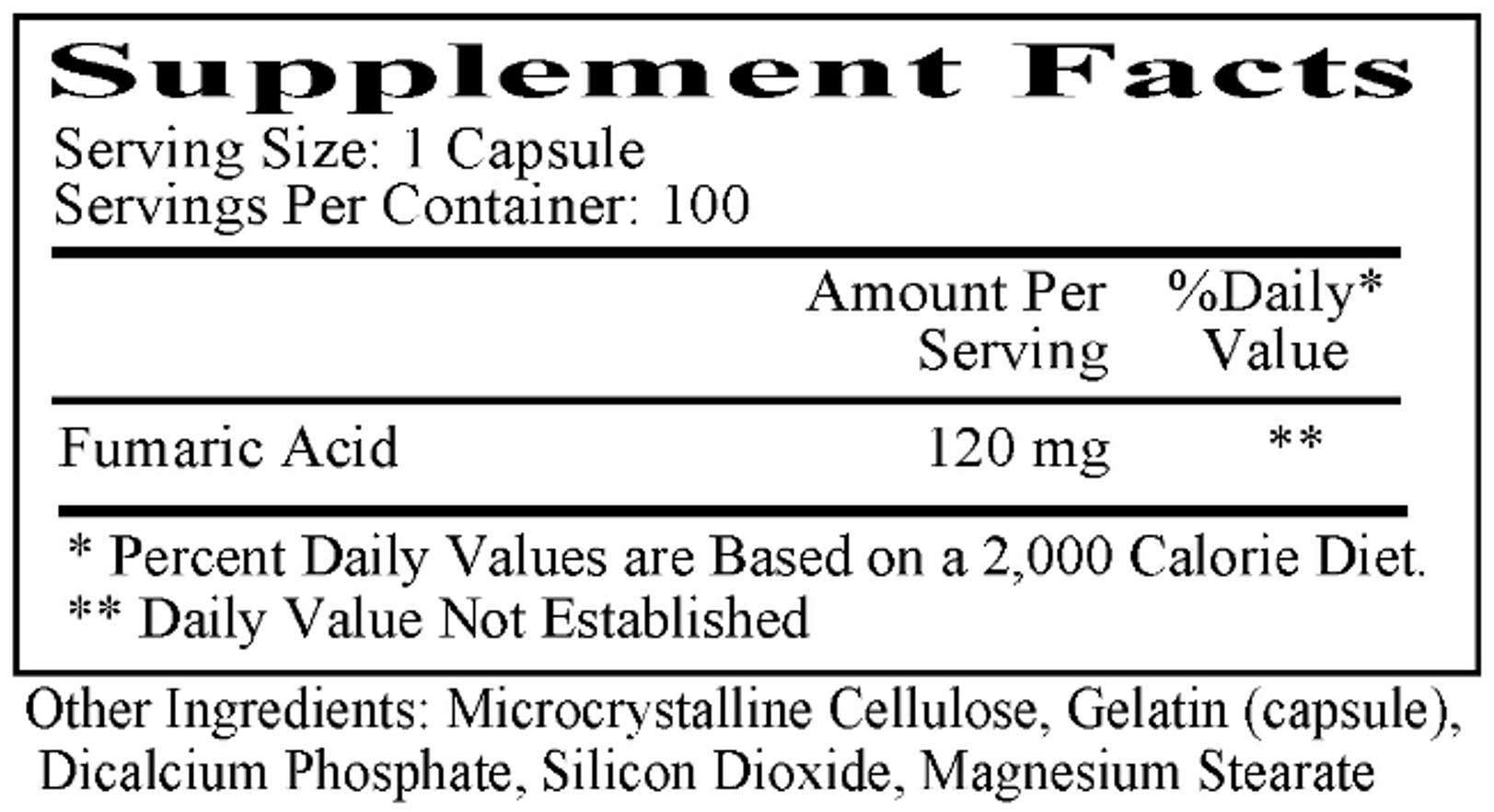 Ecological Formulas/Cardiovascular Research Psorex Ingredients