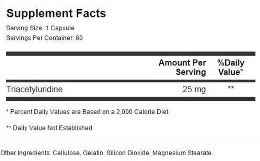 Ecological Formulas/Cardiovascular Research Uridine Ingredients