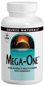 Source Naturals Mega-One No Iron