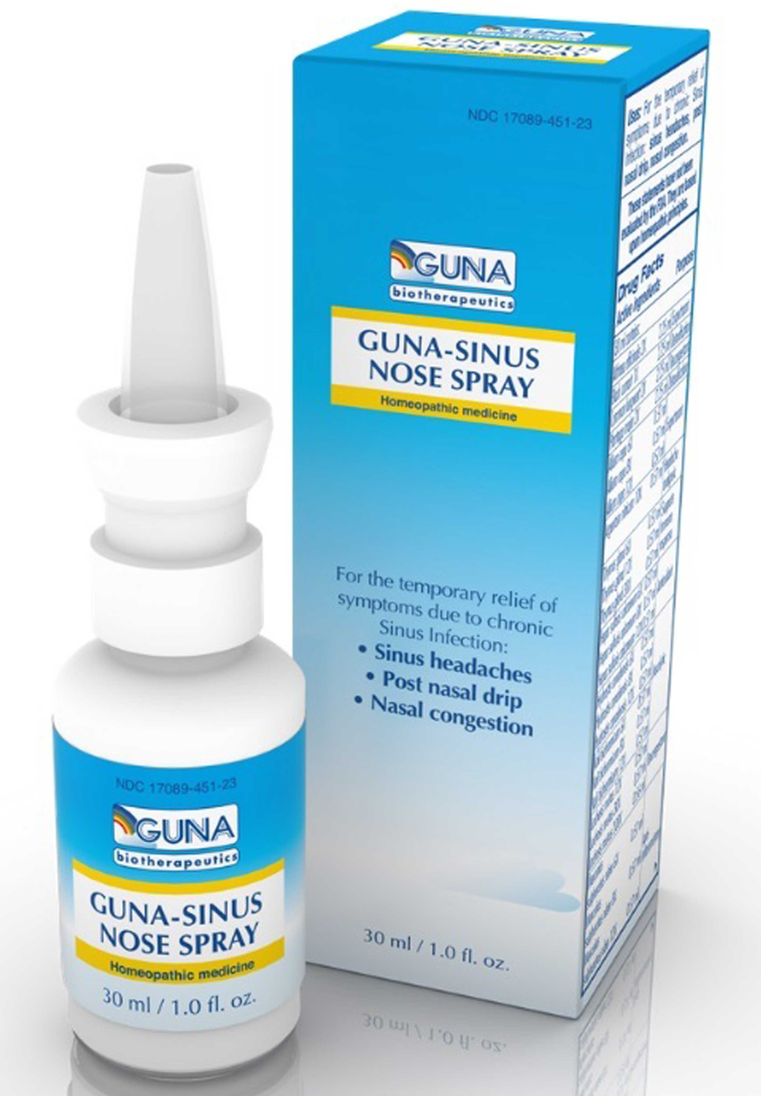 GUNA Biotherapeutics GUNA Sinus Nose Spray