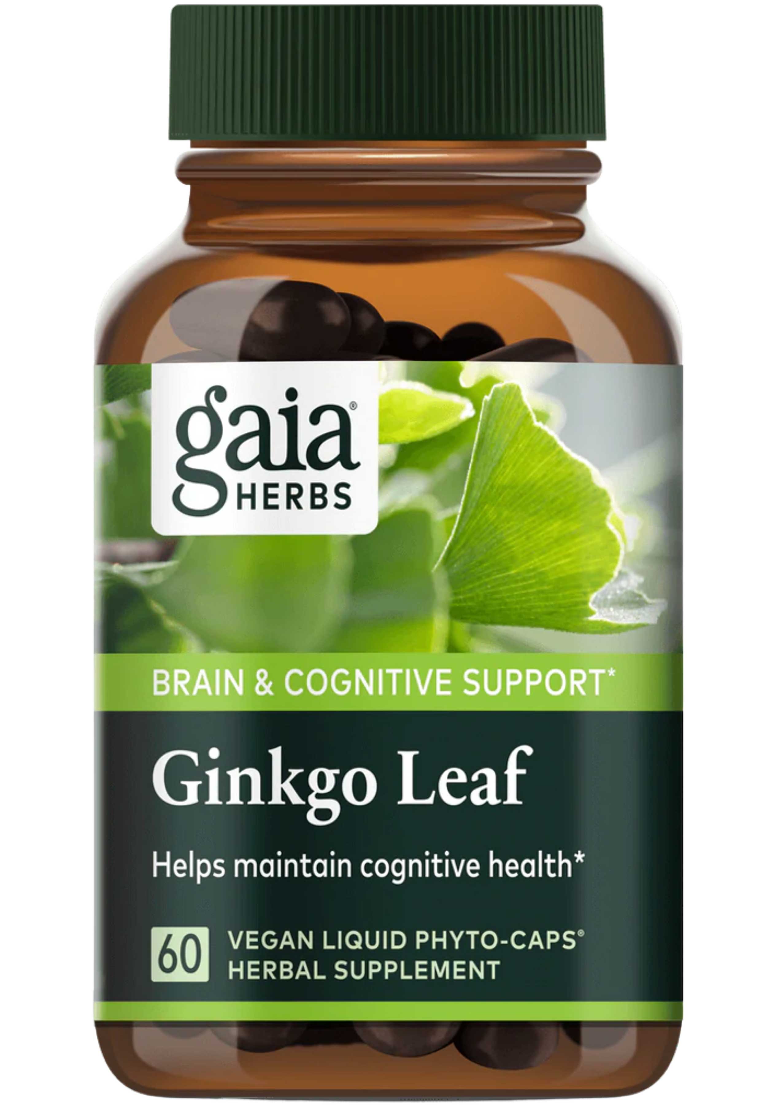 Gaia Herbs Ginkgo Leaf Capsules