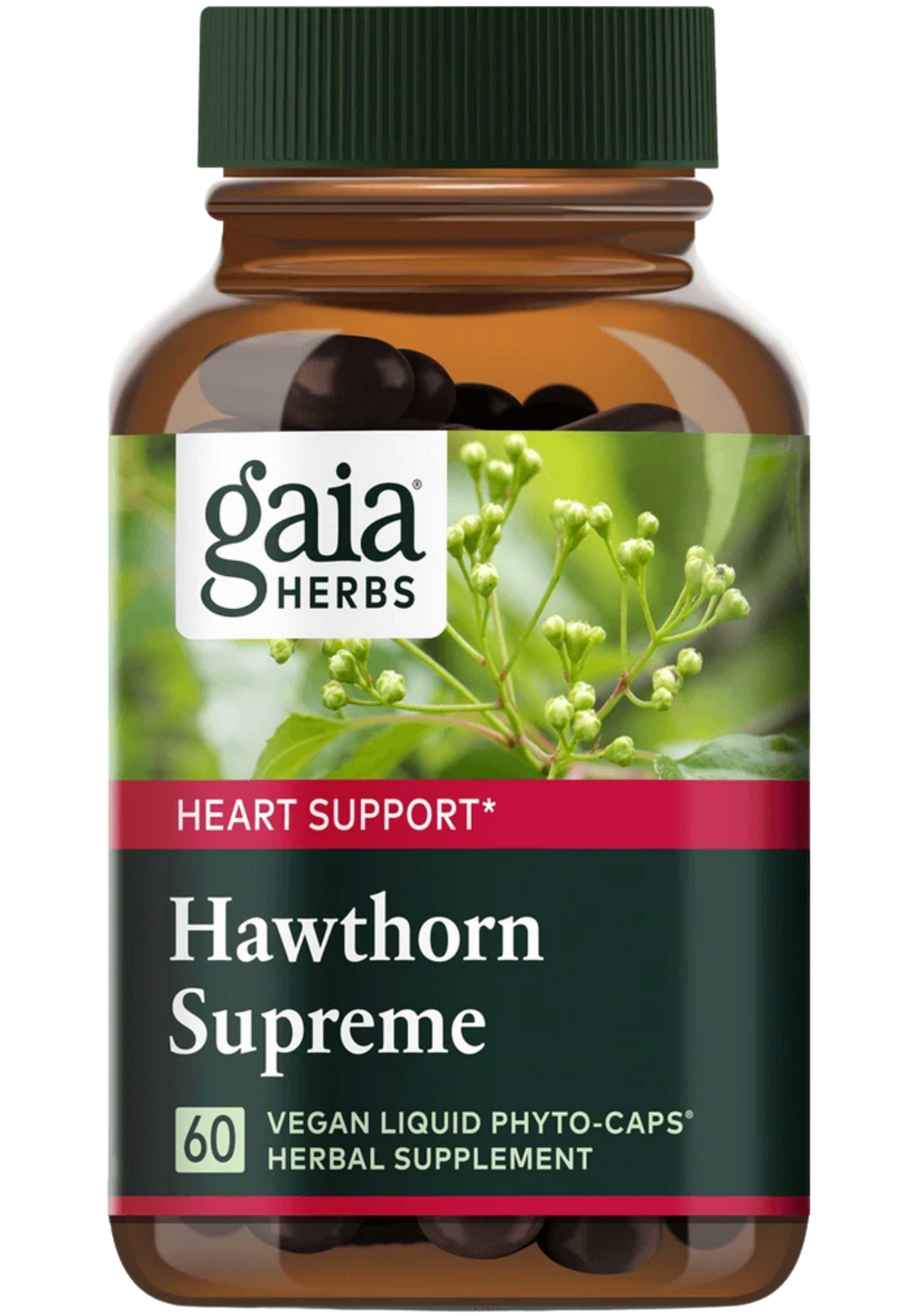 Gaia Herbs Hawthorn Supreme Capsules