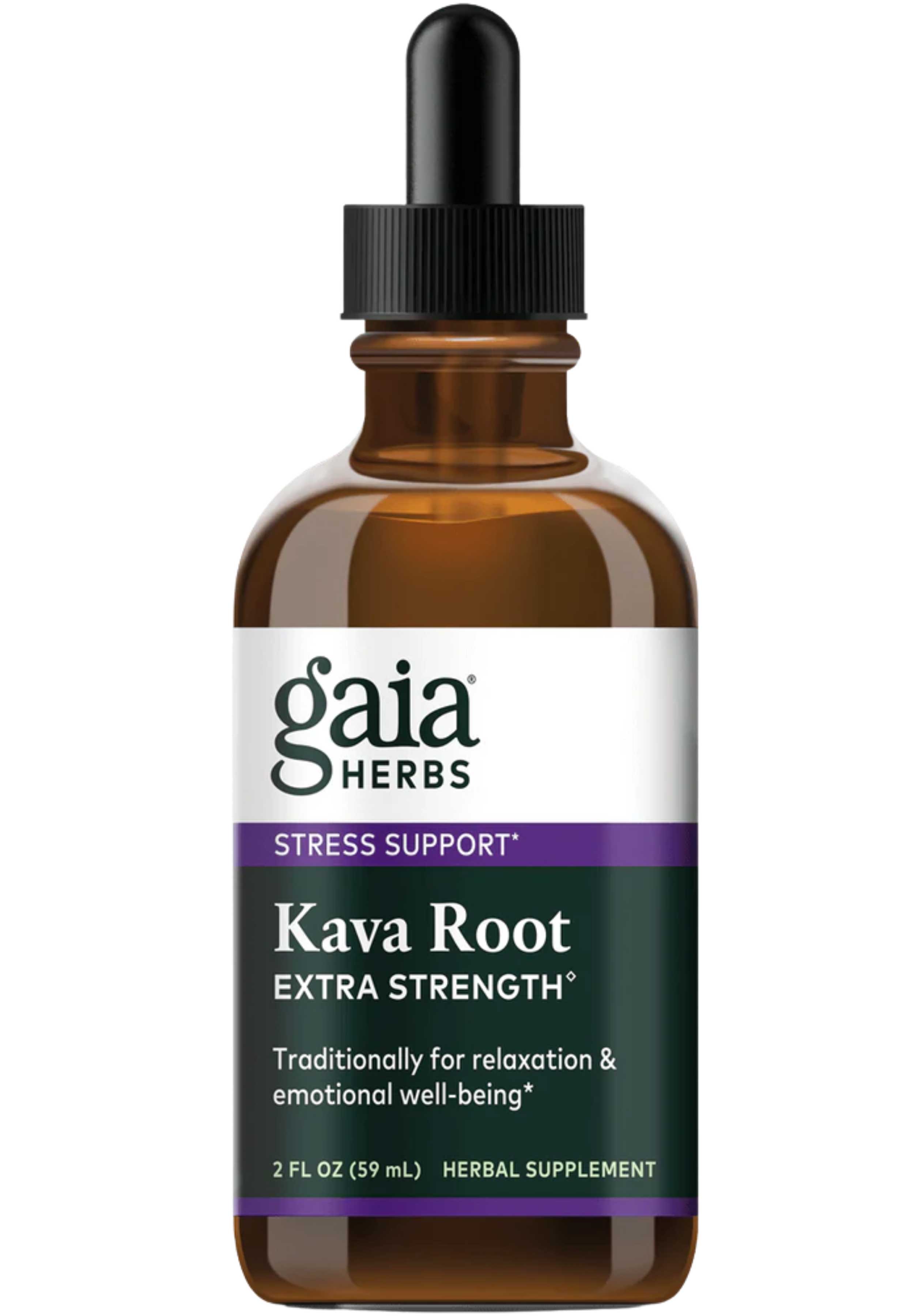 Gaia Herbs Kava Root, Extra Strength