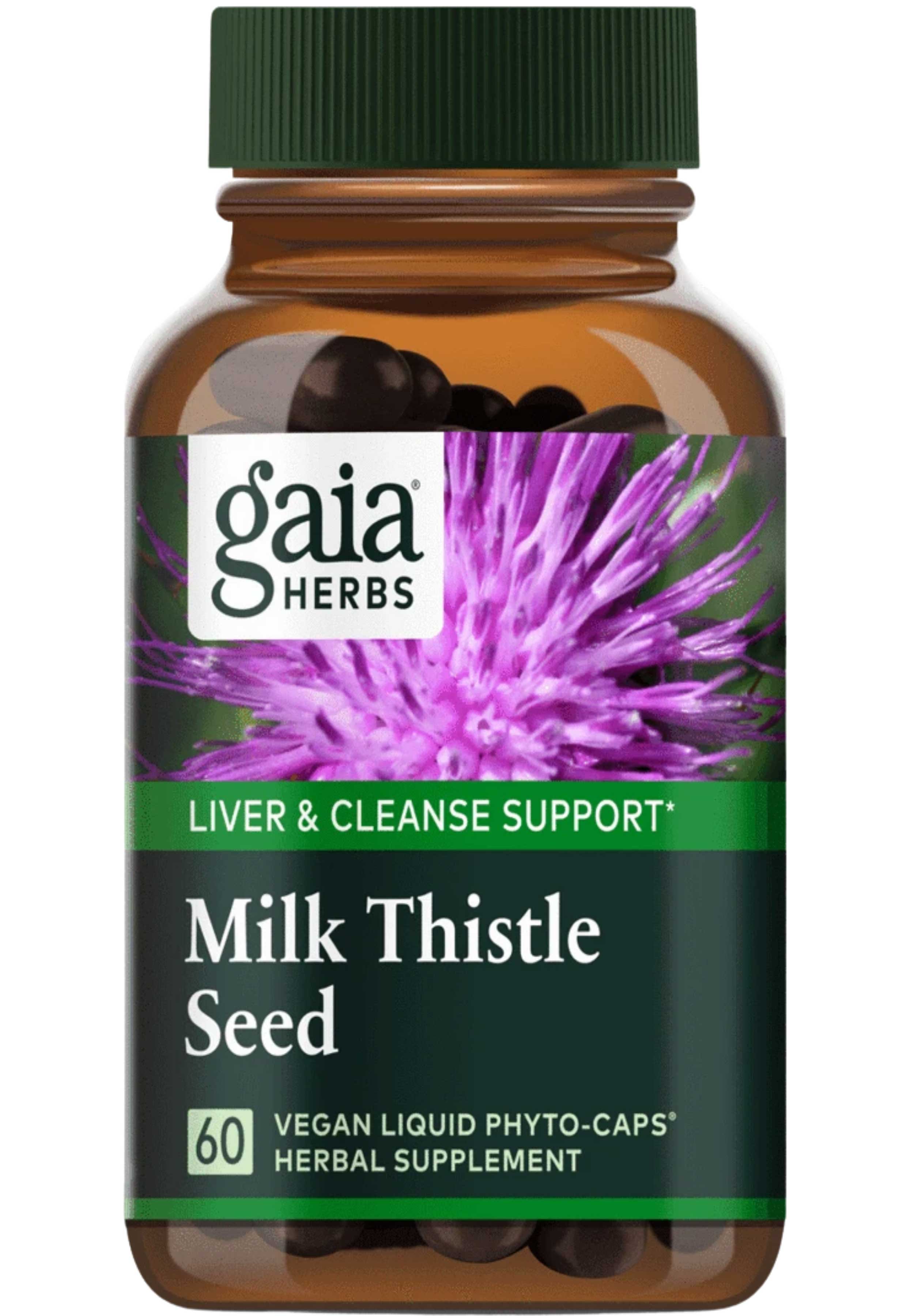 Gaia Herbs Milk Thistle Seed Capsules