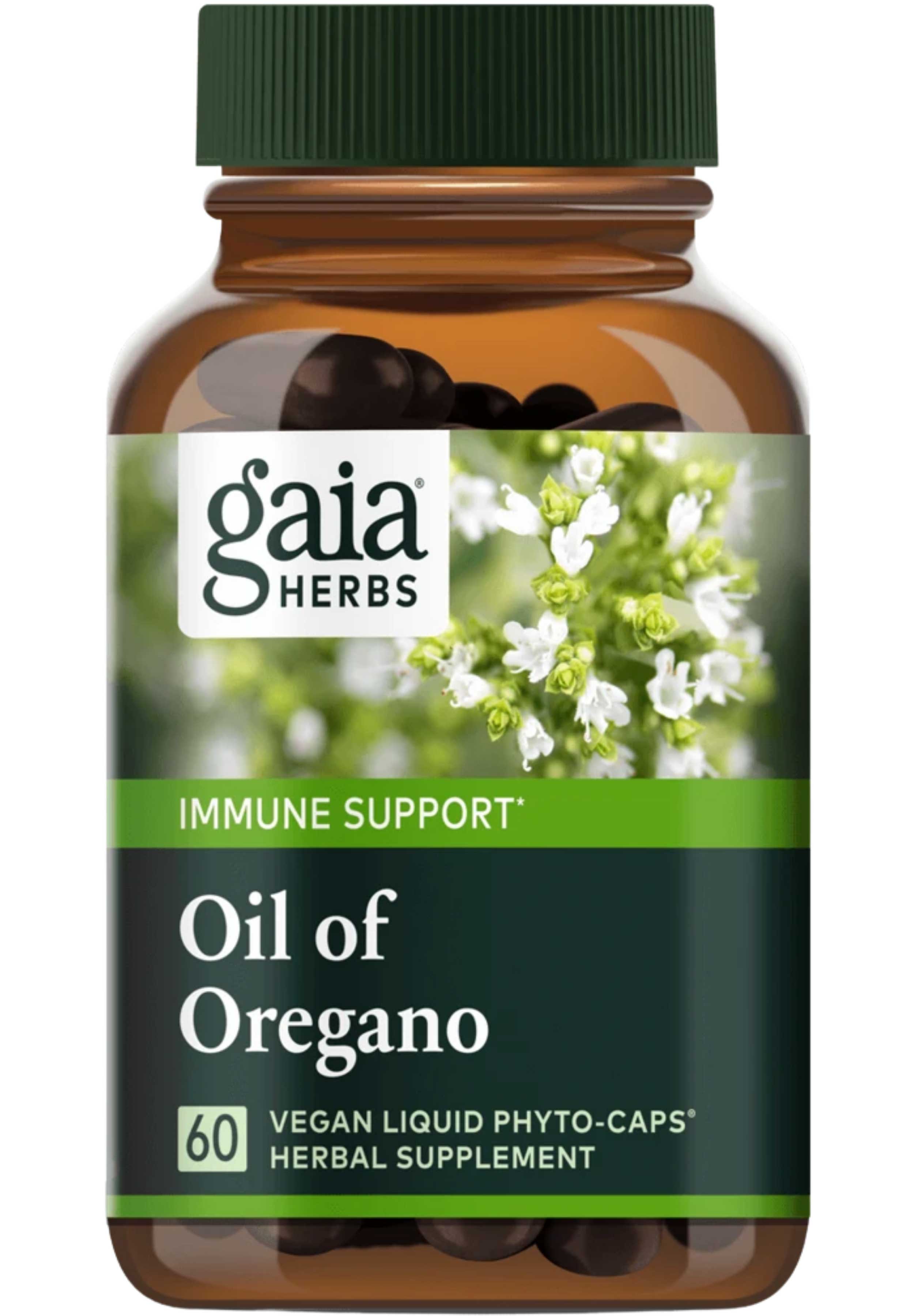 Gaia Herbs Oil of Oregano Capsules