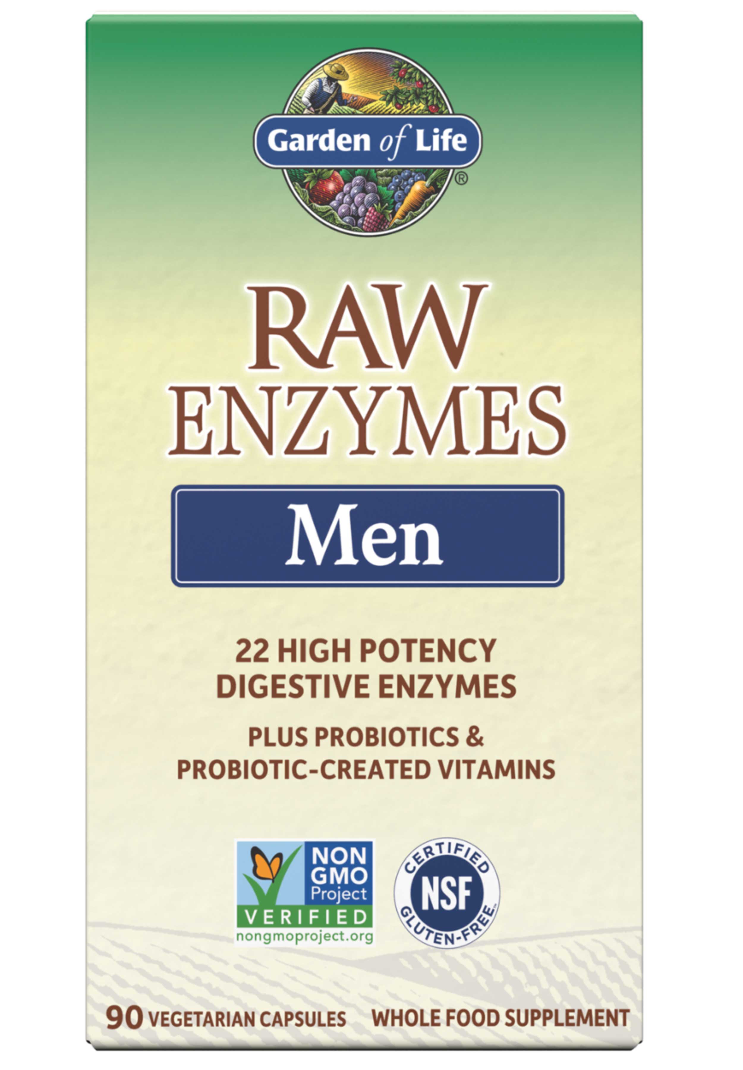 Garden of Life RAW Enzymes Men