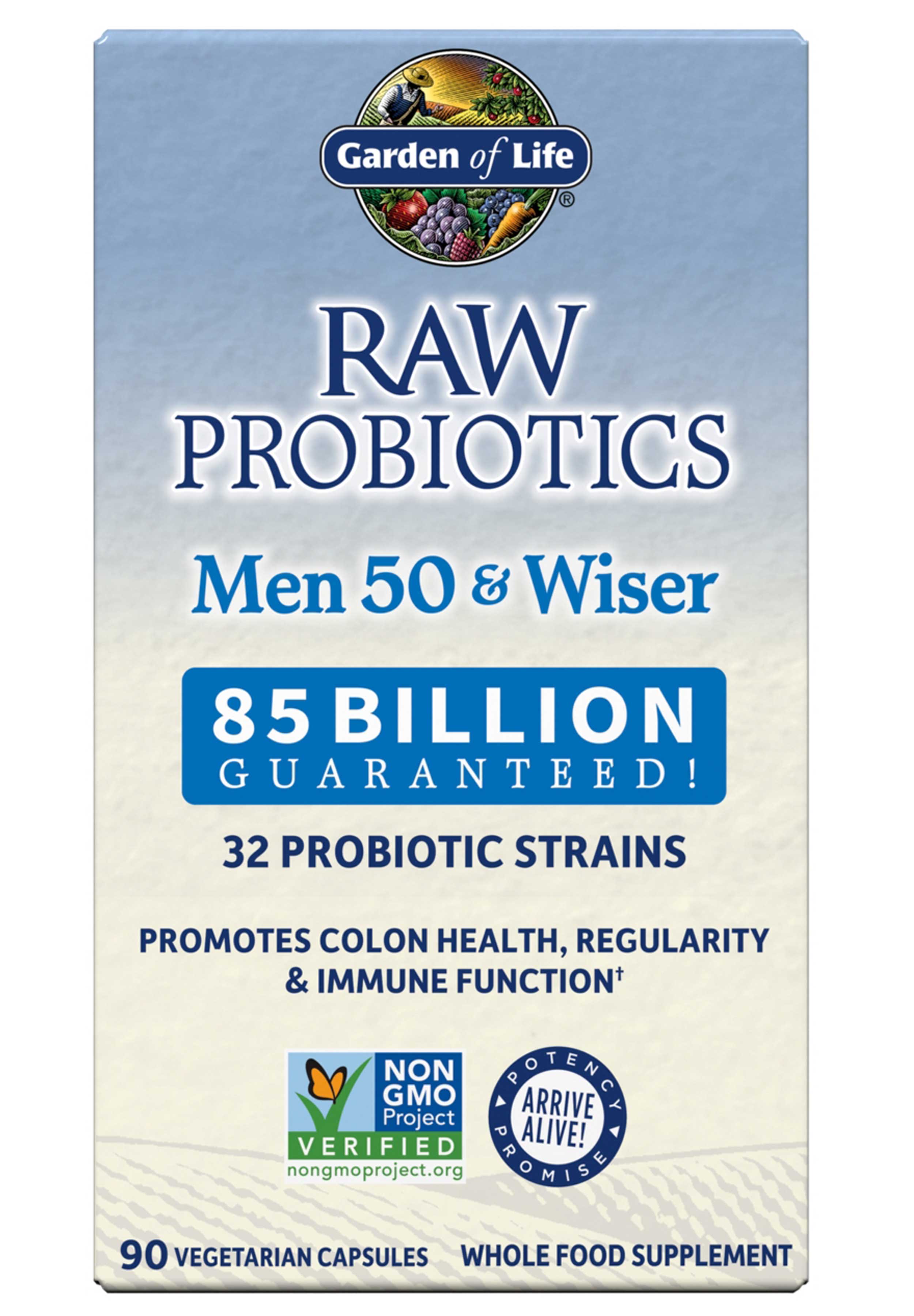 Garden of Life RAW Probiotics Men 50 & Wiser