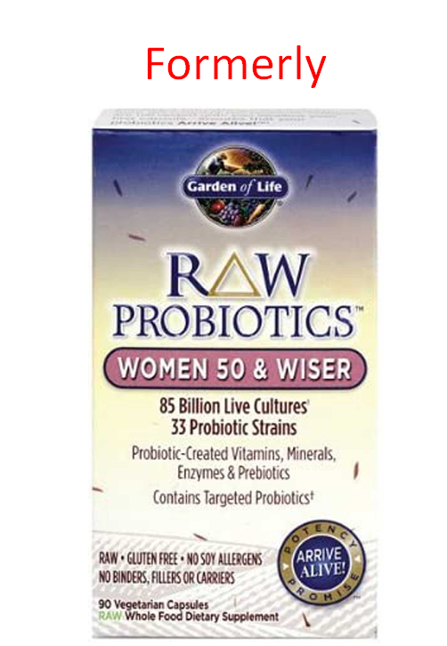 Garden of Life RAW Probiotics Women 50 & Wiser
