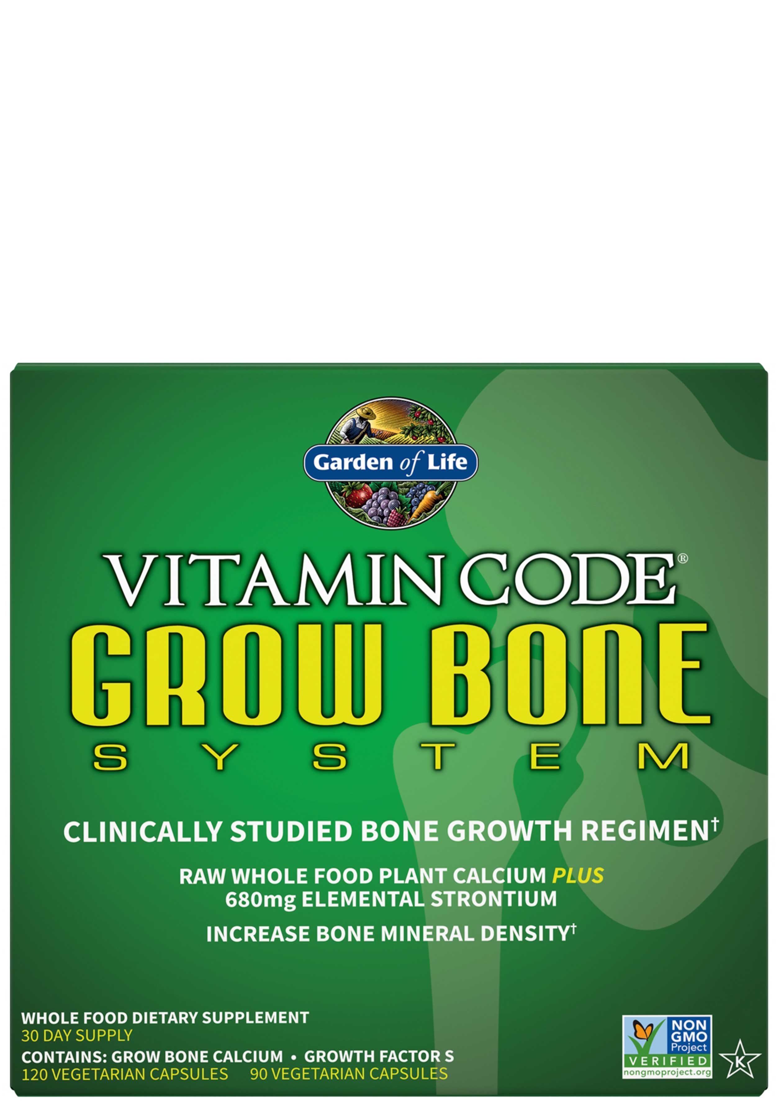 Garden of Life Vitamin Code Grow Bone System
