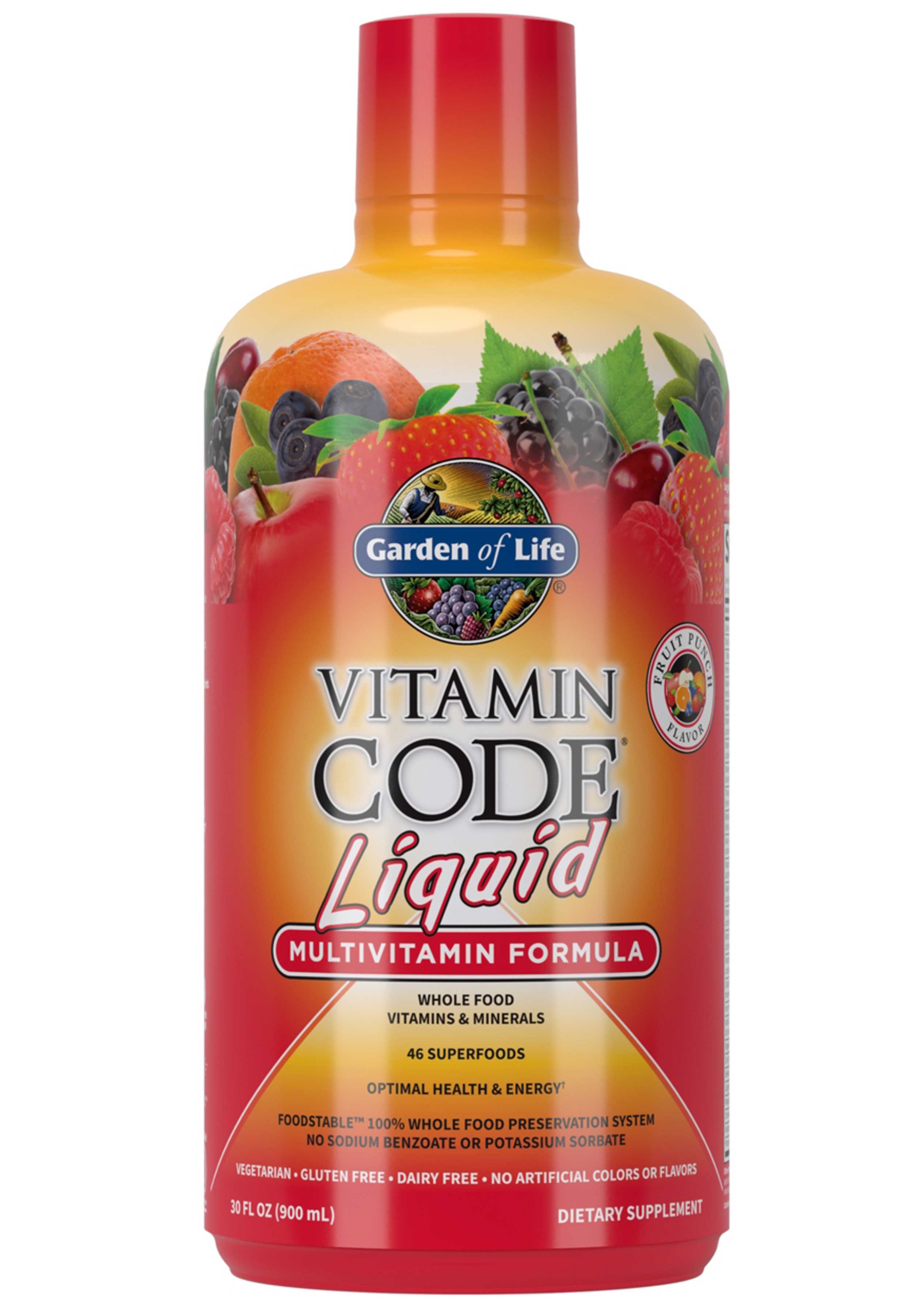 Garden of Life Vitamin Code Liquid Multivitamin