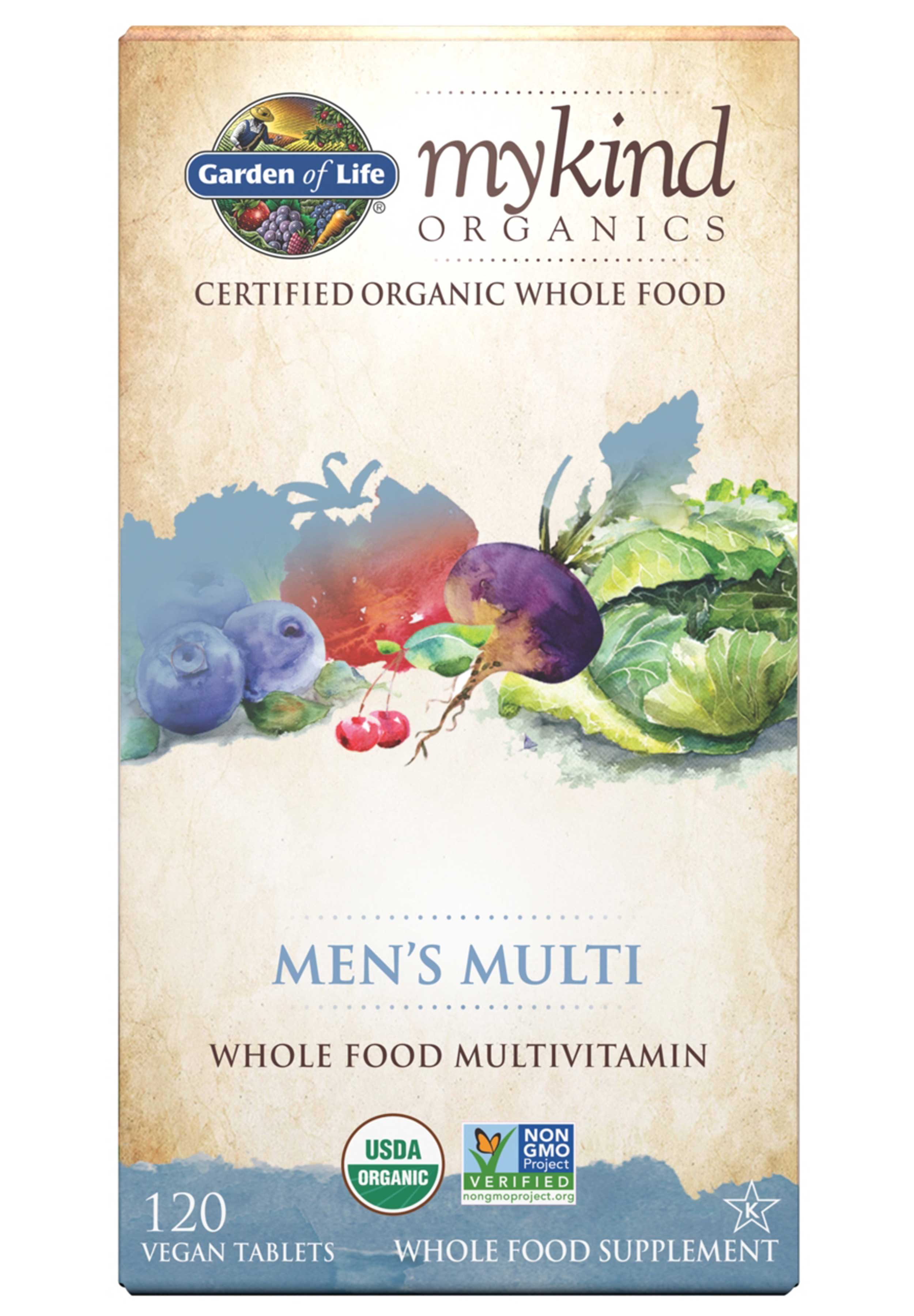 Garden of Life mykind Organics Men's Multivitamin