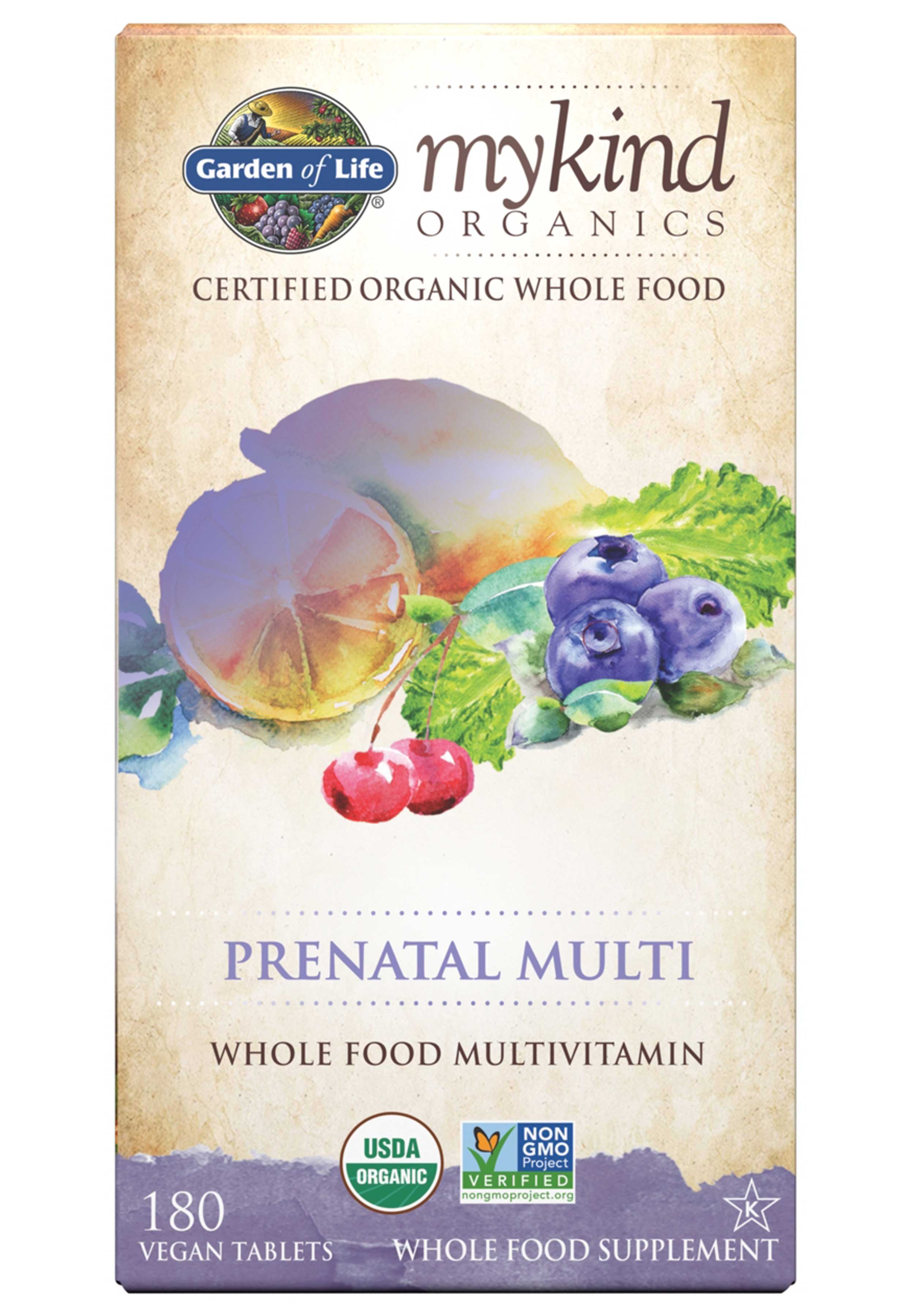Garden of Life mykind Organics Prenatal Multivitamin