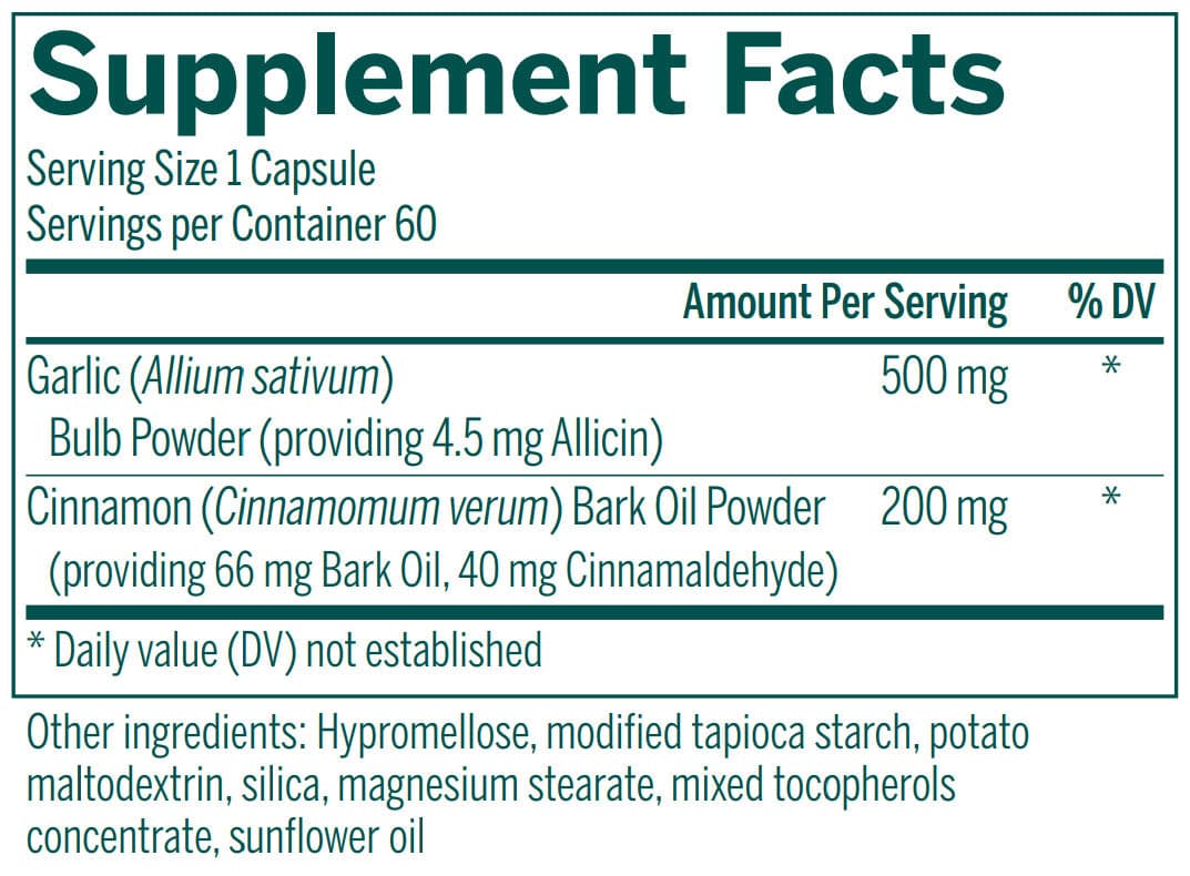 Genestra Brands Allisyn Ingredients