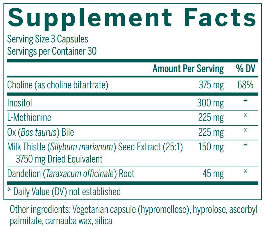 Genestra Brands Ichol Plus Ingredients