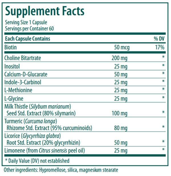 Genestra Brands Liver Support & Detoxification