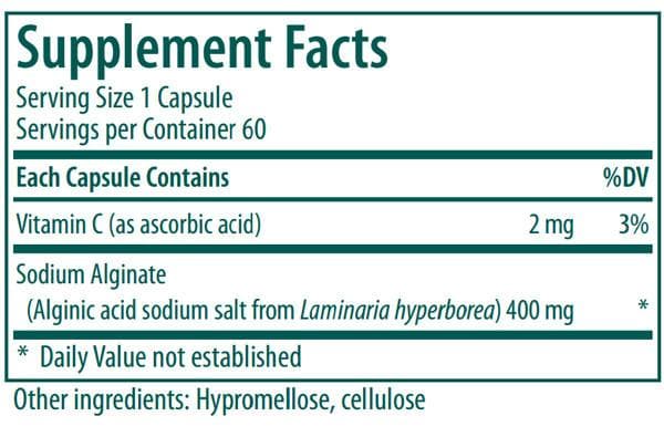 Genestra Brands Sodium Alginate