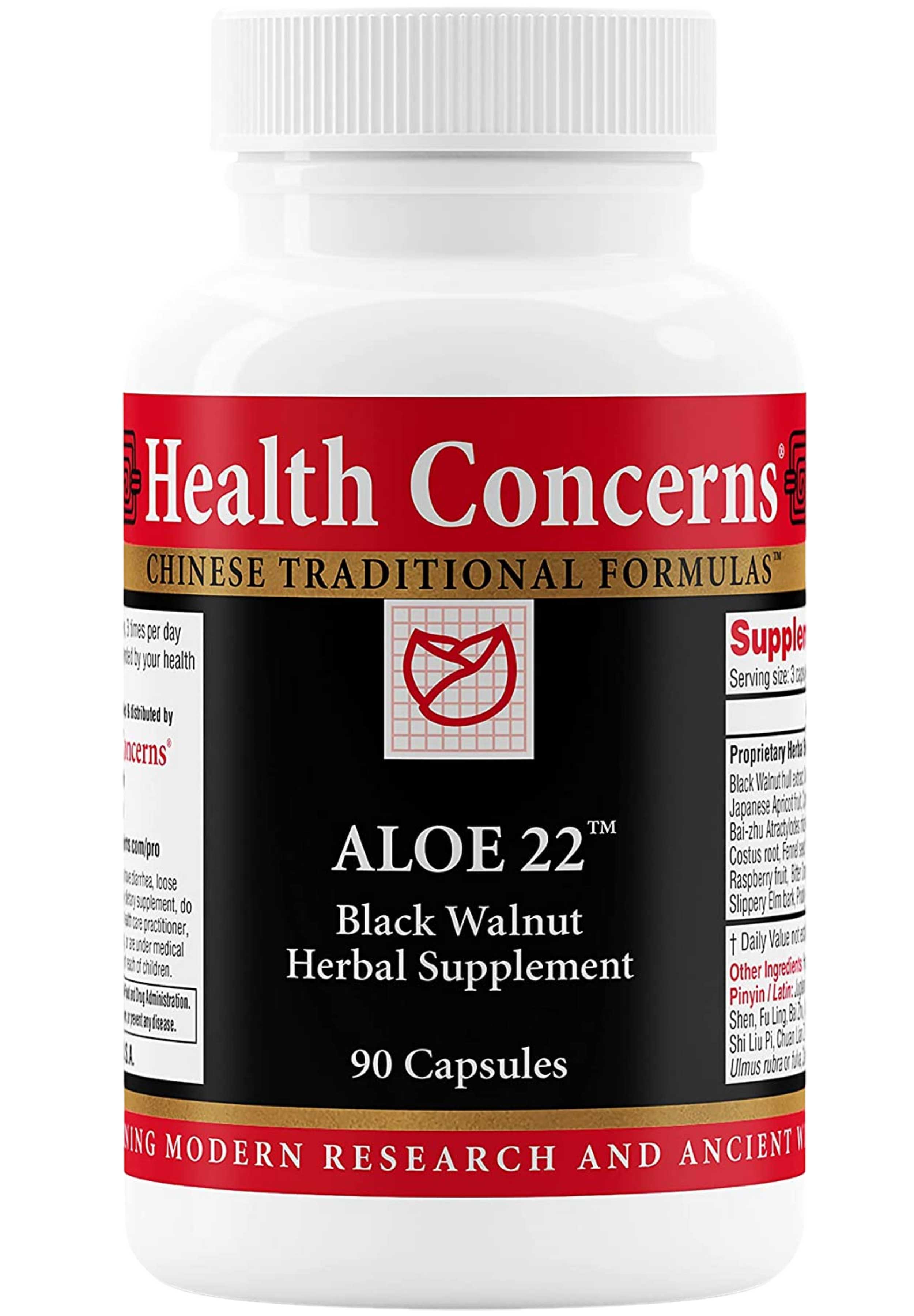 Health Concerns Aloe 22