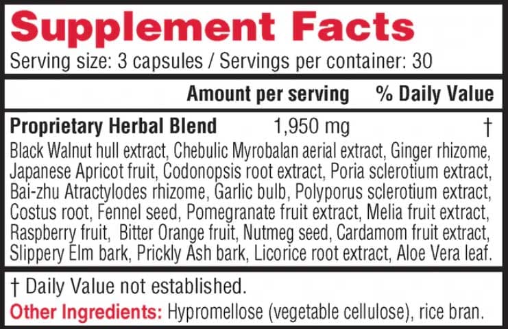 Health Concerns Aloe 22 Ingredients