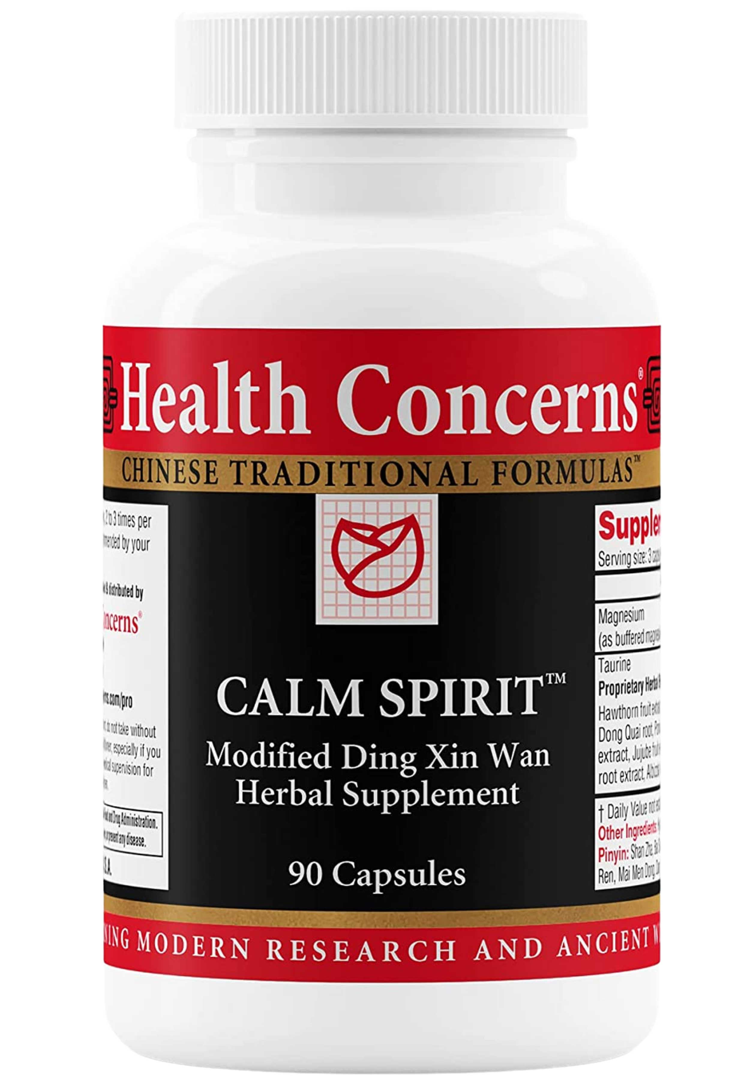 Health Concerns Calm Spirit