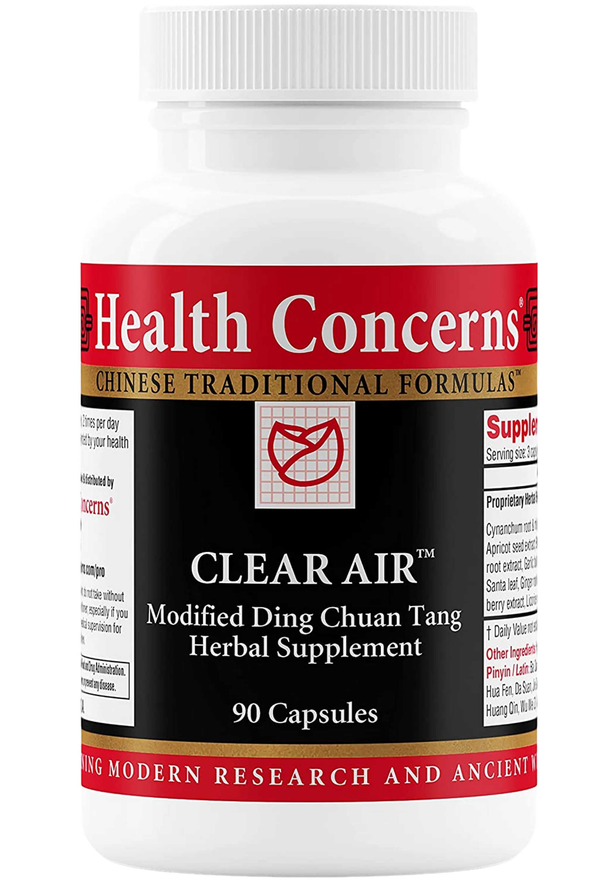 Health Concerns Clear Air